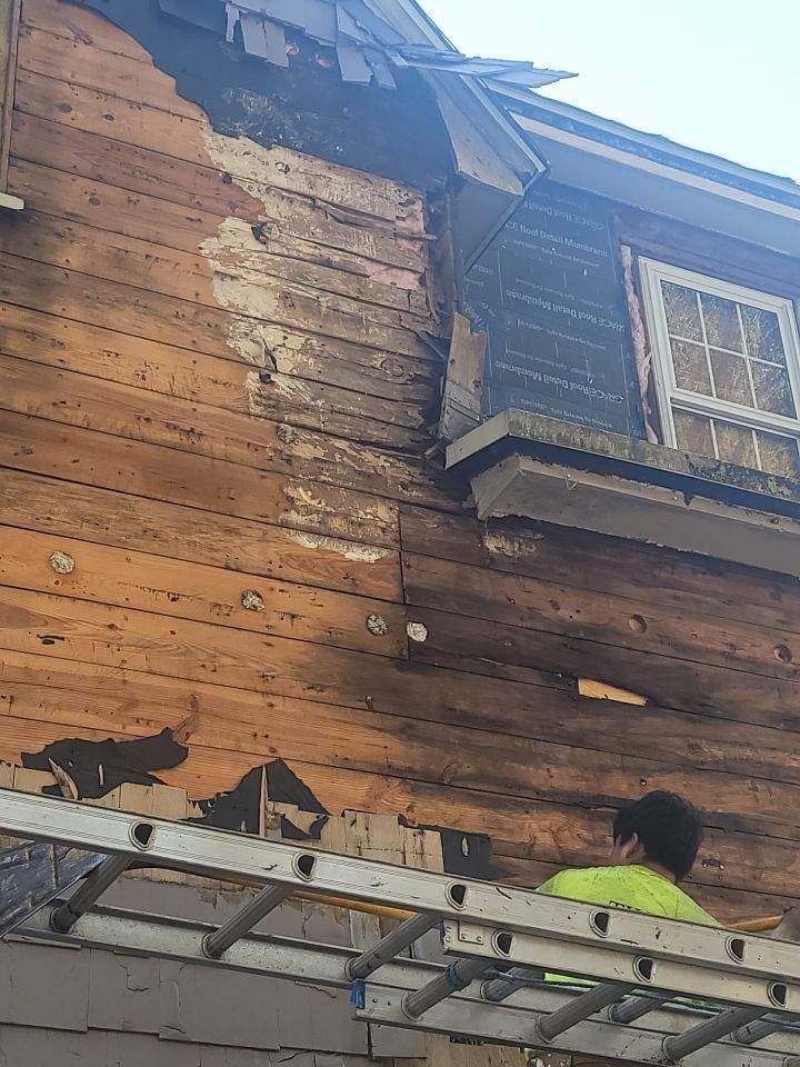 Siding Installation using James Hardie by UBrothers Construction