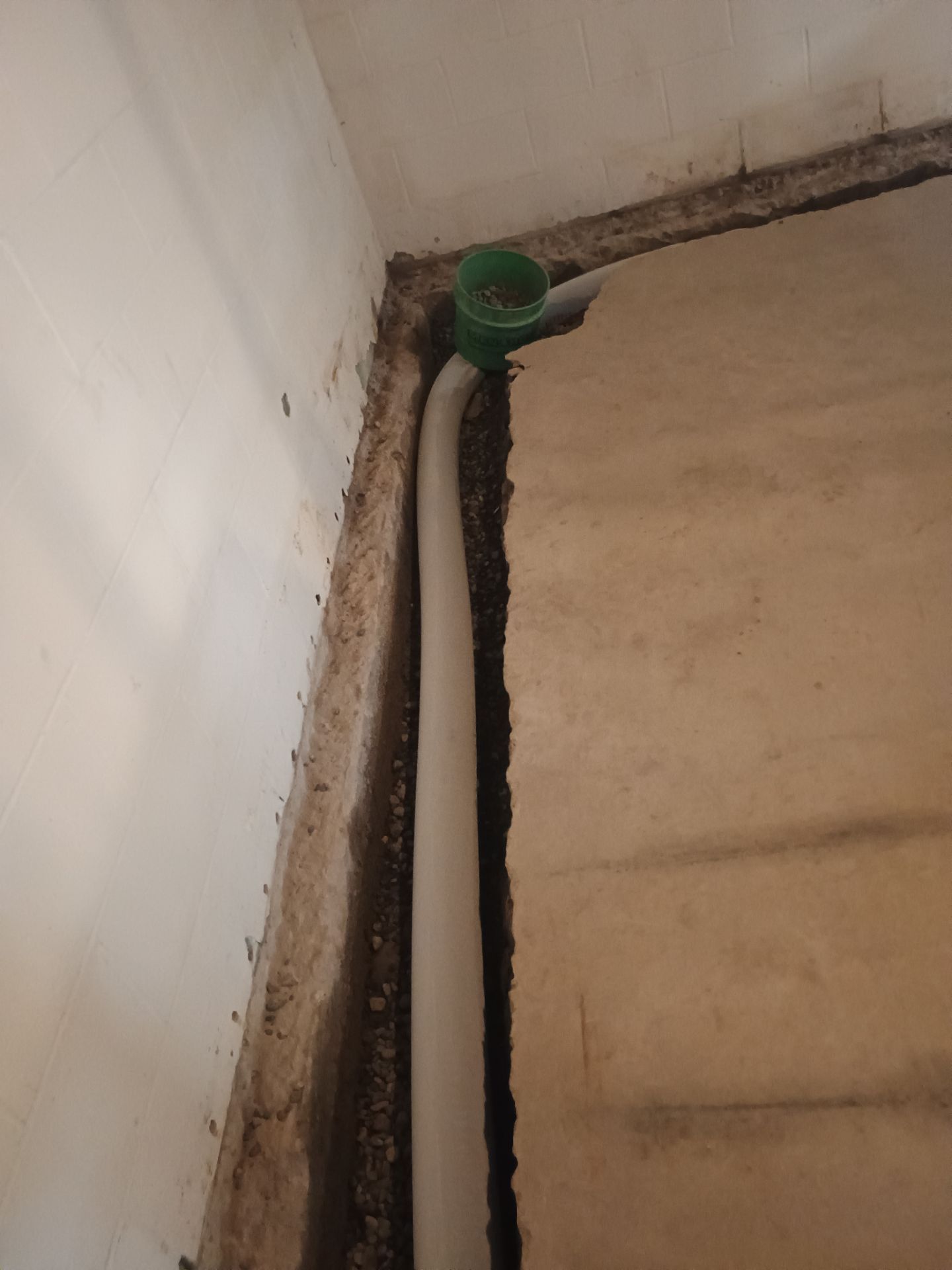 Tying Into an Existing Drain Tile System for Alec by Waterproofing Northeast