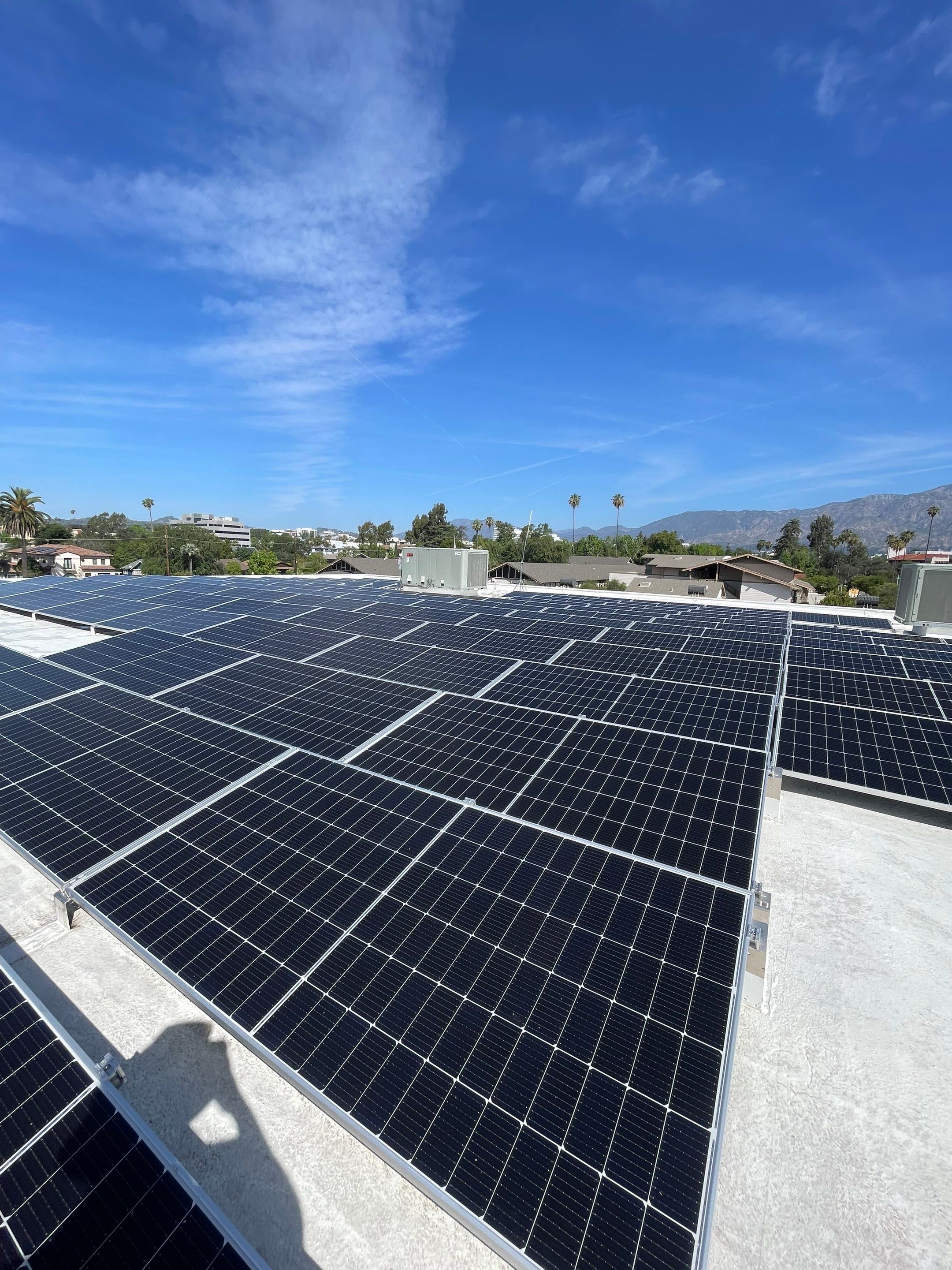 Commercial Solar Panel Cleaning by Palm Coast Solar Cleaning