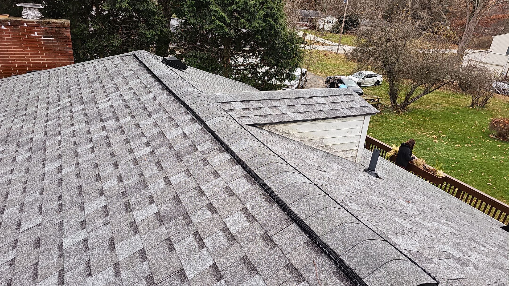 ATLAS PINNACLE COLOR: COASTAL GRANITE DRIP EDGE: TUXEDO GRAY by Eagle Eye Roofing