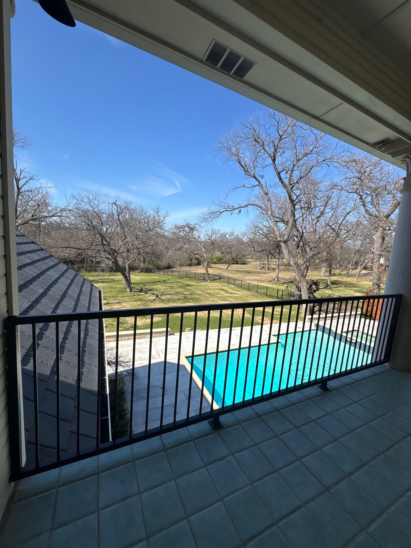 Modern Matte Black Front Door Installation in Dallas by Solara Custom Living