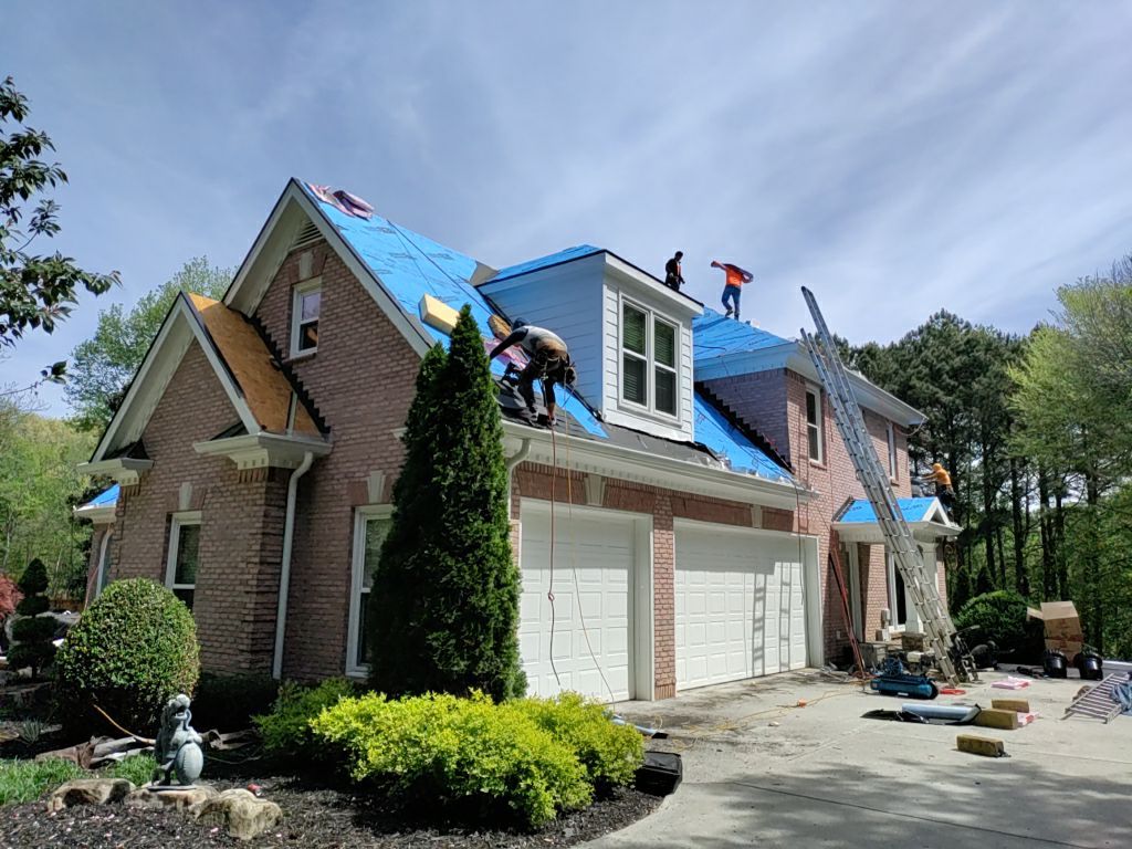 Residential Roofing Installation using Owens Corning by Inspector Roofing and Restoration