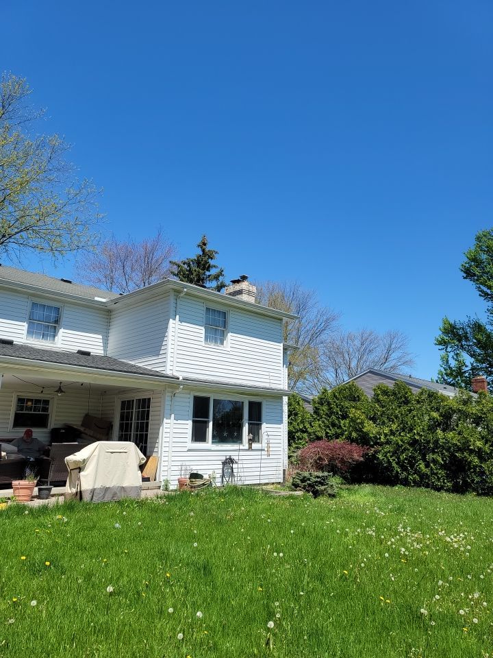 ATLAS PINNACLE COLOR: SUMMER STORM DRIP EDGE: WHITE by Eagle Eye Roofing