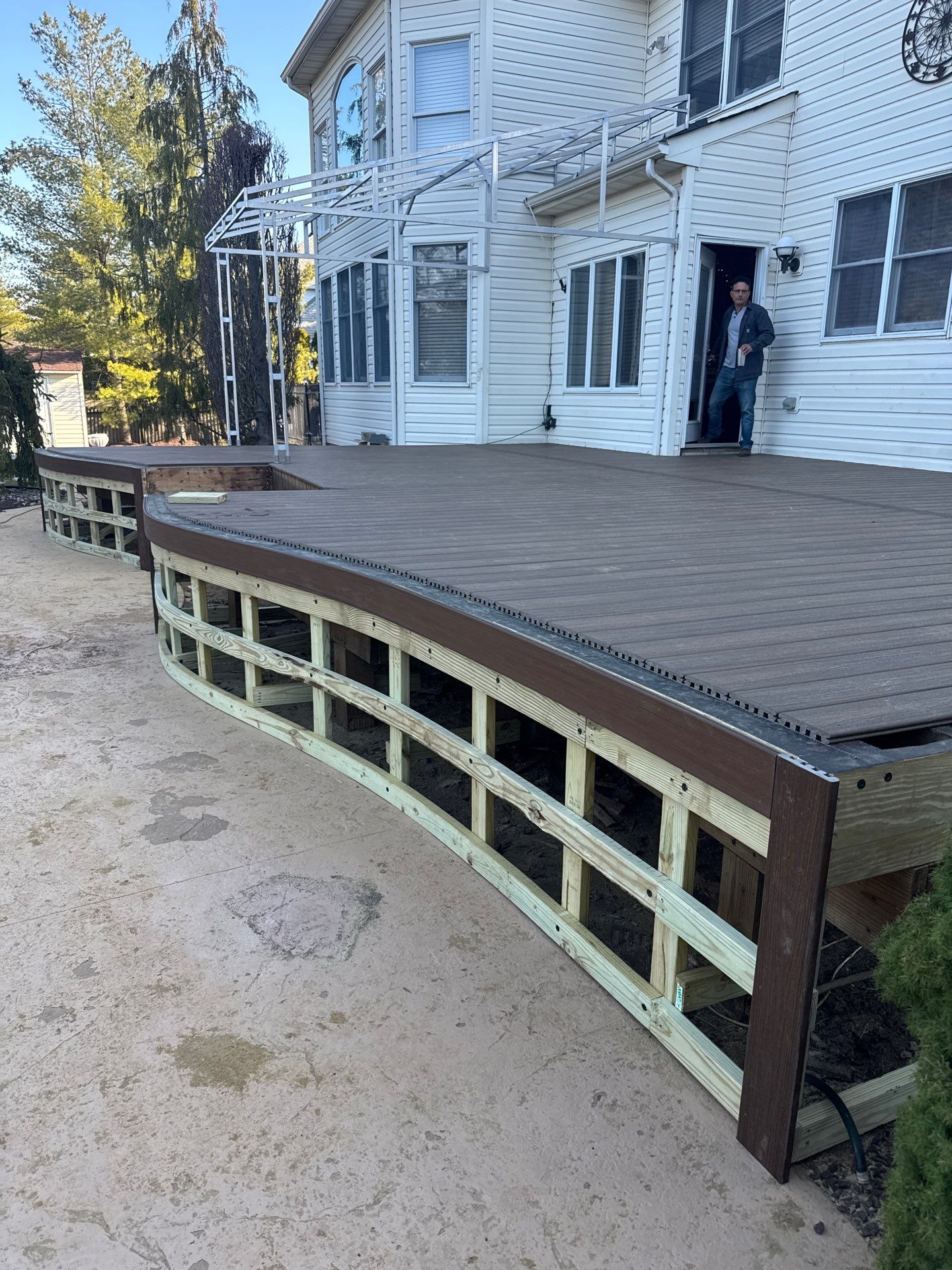 Deck Resurfacing in Freehold, New Jersey by deck guardian