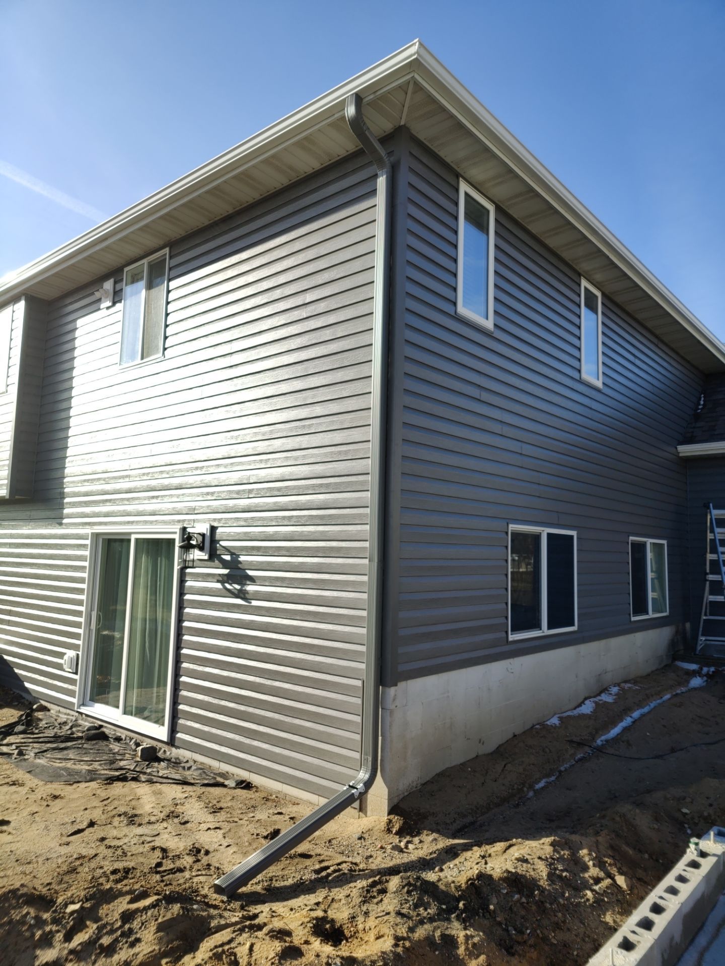 5" Gutters in Sartell by Next Level Seamless Gutters / Exteriors Inc.