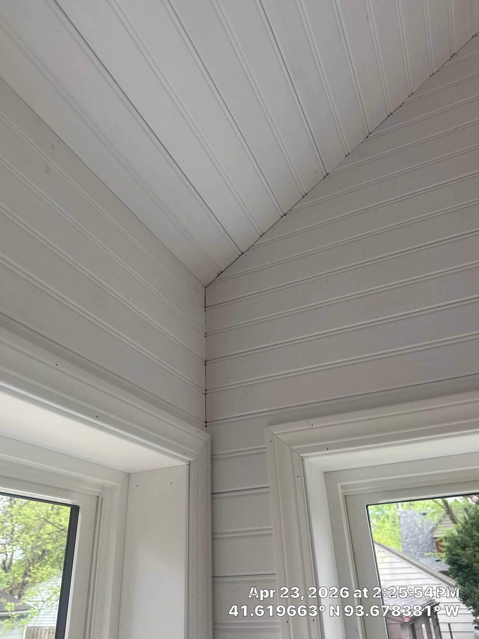 New 4 season room interior & exterior painting by Midwest Paint LLC