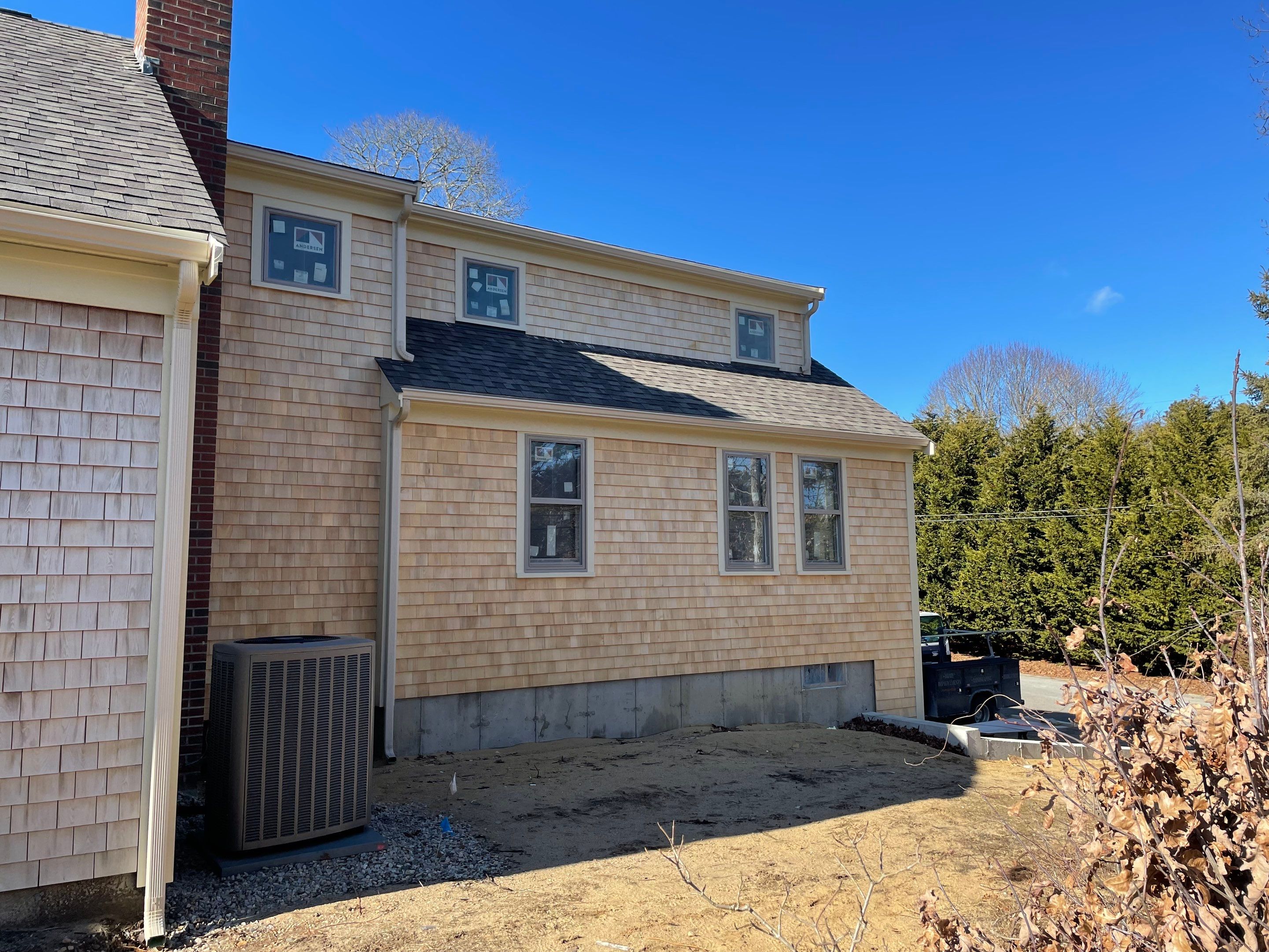 Gutter Installation using 5" K-Style Aluminum Gutter in Harwich, MA by Gutter Pro Enterprises