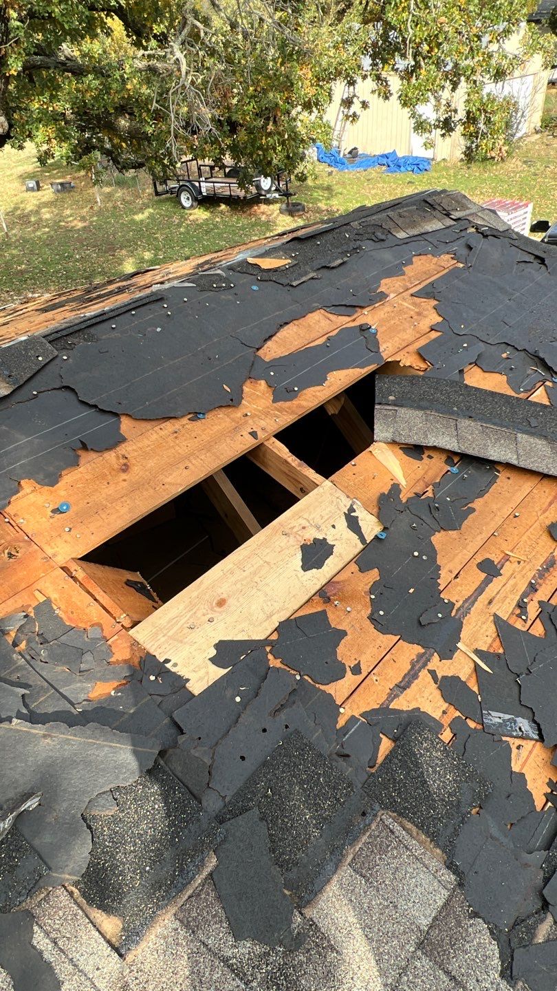 Residential Roofing Installation using GAF Natural Shadow  by A & H Roofing and Contracting