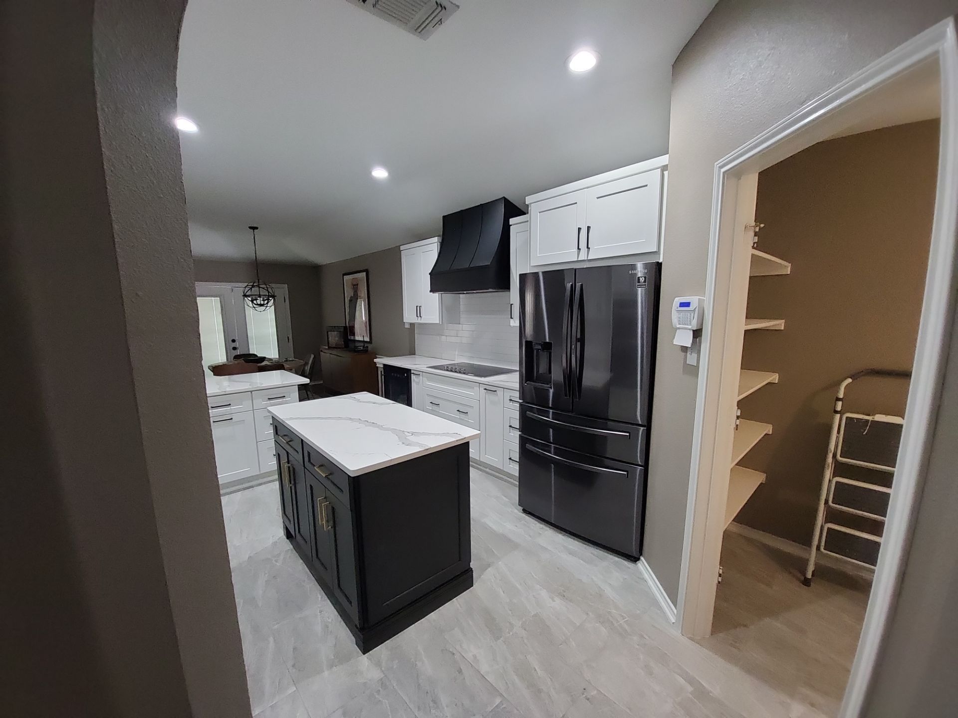 Northwest San Antonio Kitchen Remodel | Bright White Cabinets & Open Layout by Legacy Bath and Kitchen 