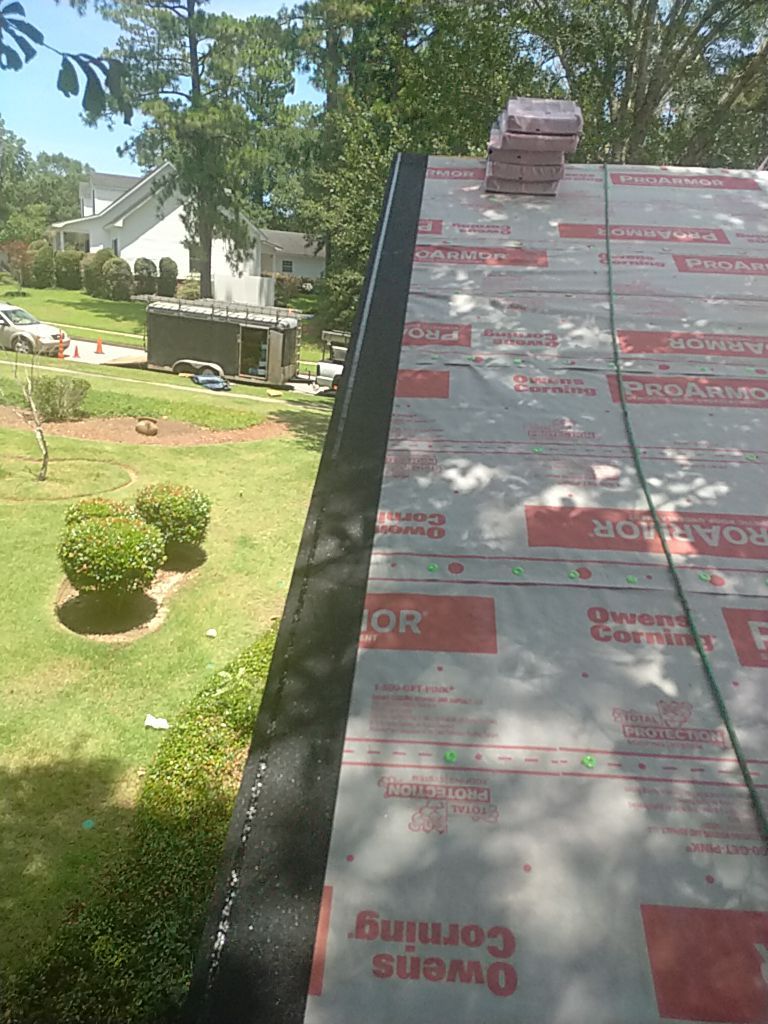 Residential Roofing Installation using Roof Replacement by American Roofing & Construction LLC