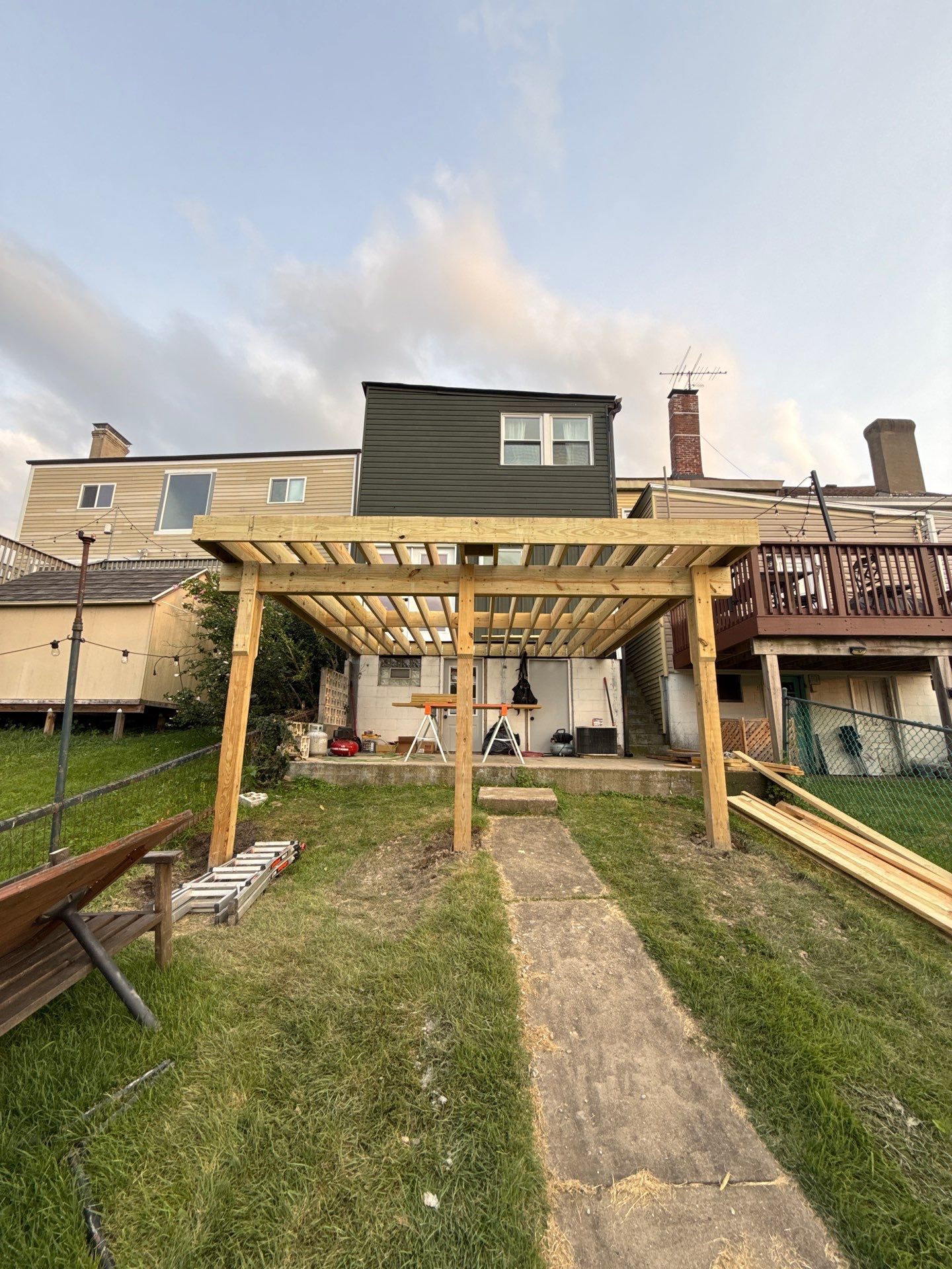 Deck Project in Southside Slopes by Cousins Roofing Siding & Decks