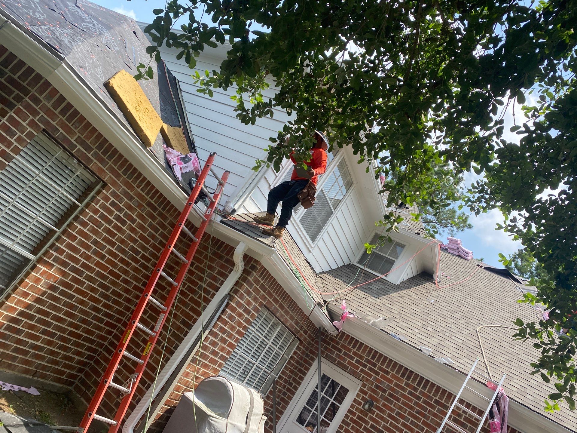Residential Roofing Repair using Owen's Corning Duration (Lifetime) Shingles by Roof Repair Company