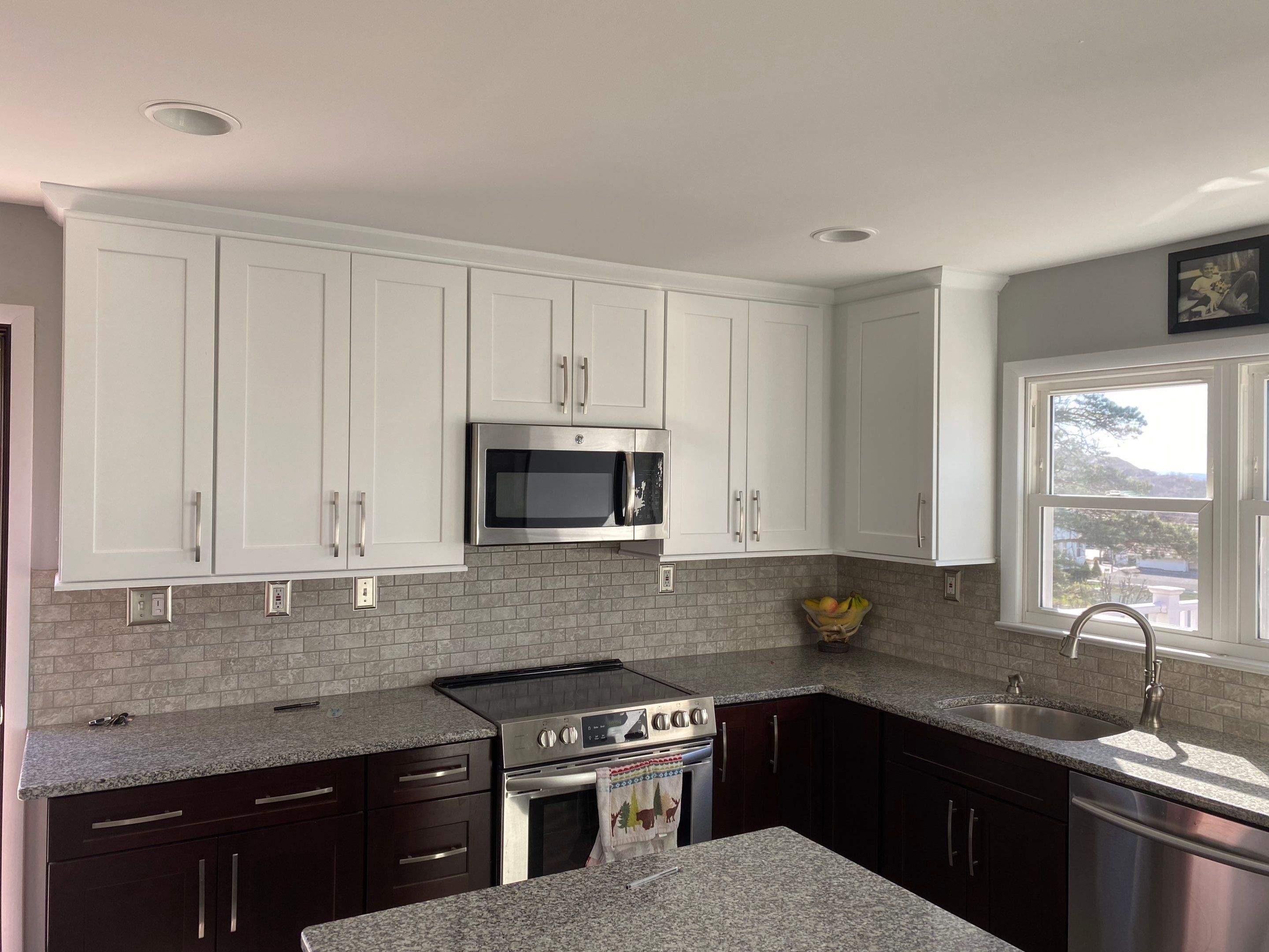 High End Kitchen Cabinet Painting by Ryan Amato Painting LLC and Lehigh Valley Epoxy
