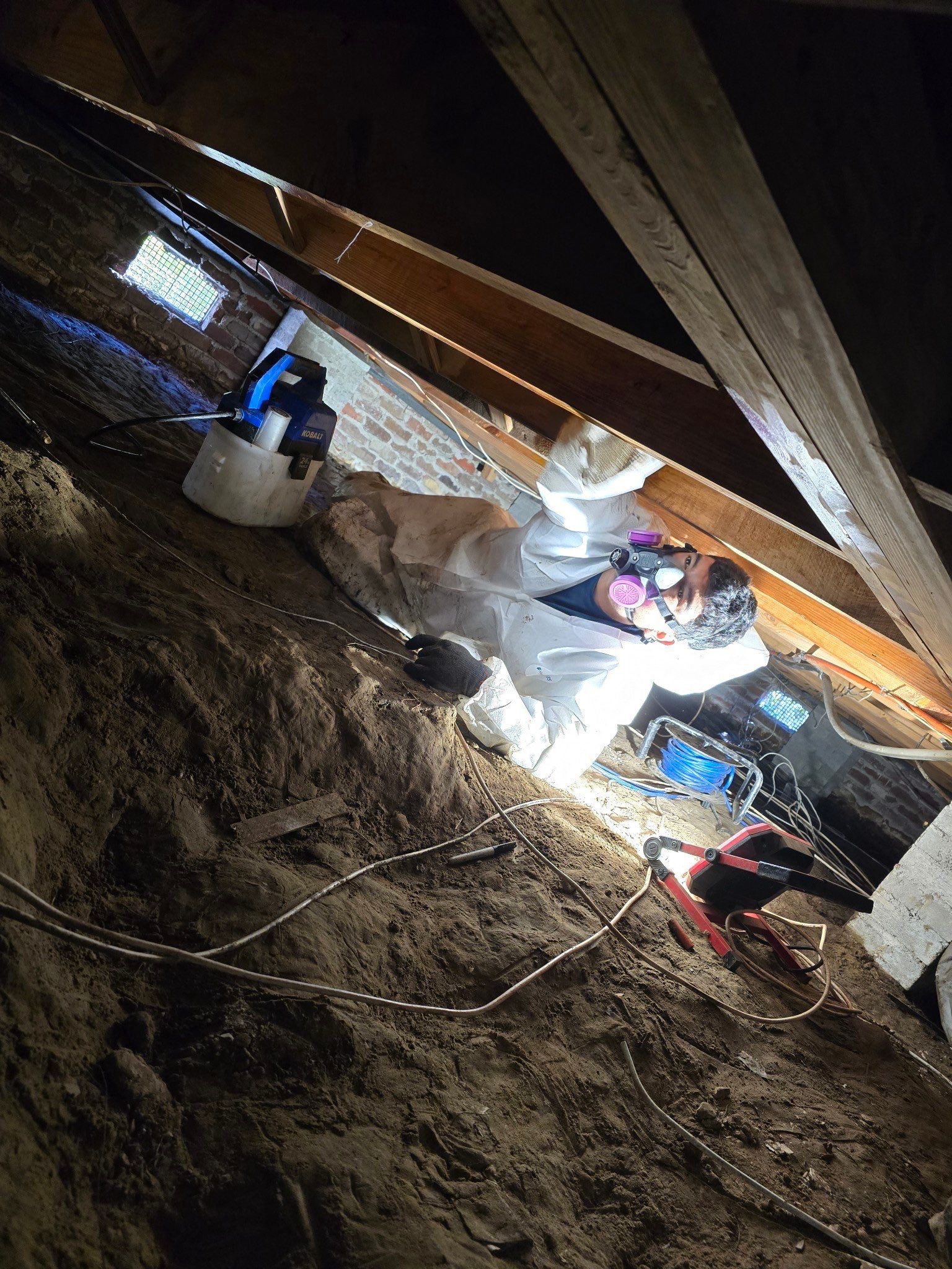 Crawlspace Encapsulation and Mold Remediation by EAS Environmental, LLC.
