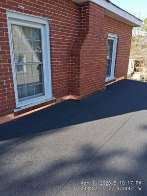 Flat Roof Repair using CertainTeed Flintlastic SA Cap Sheet in Forest Hills - Wilmington, NC