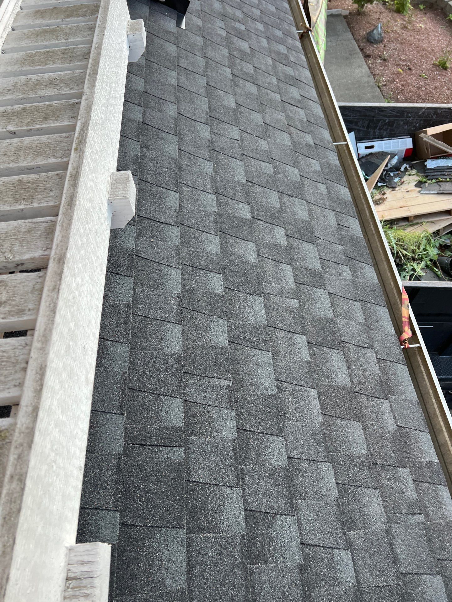 Residential Roofing Installation using GAF UHDZ Shingles by Roofing Formula LLC