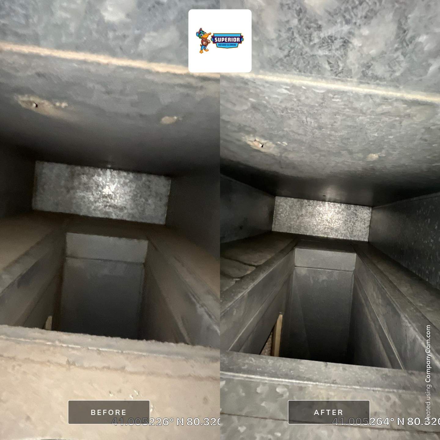 Air Duct Cleaning With a Vacuum Truck in New Castle, PA by Superior Air Duct Cleaning