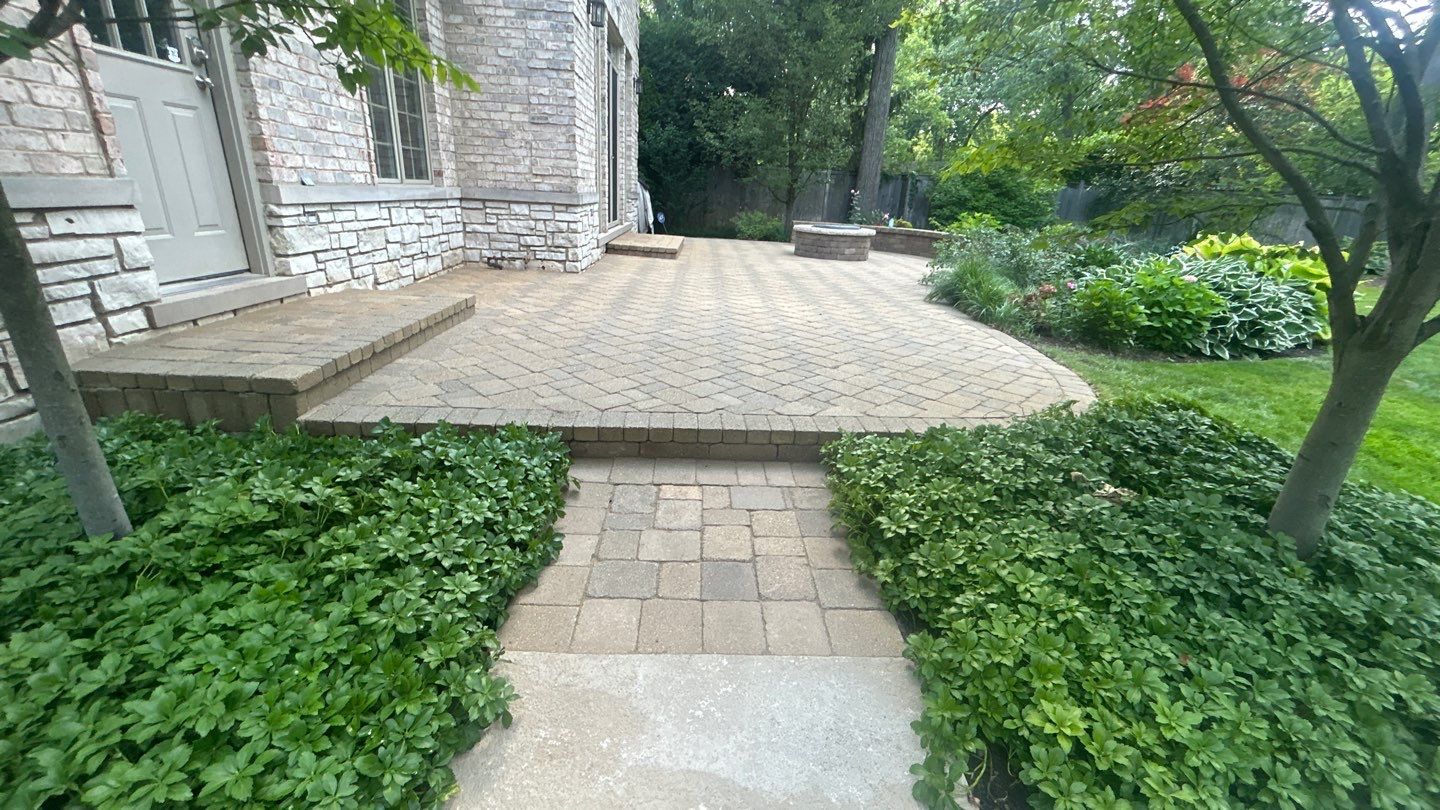 Brick paver clean, sand and seal.  using surebond SB-8700 by Northern Power Washing LLC.