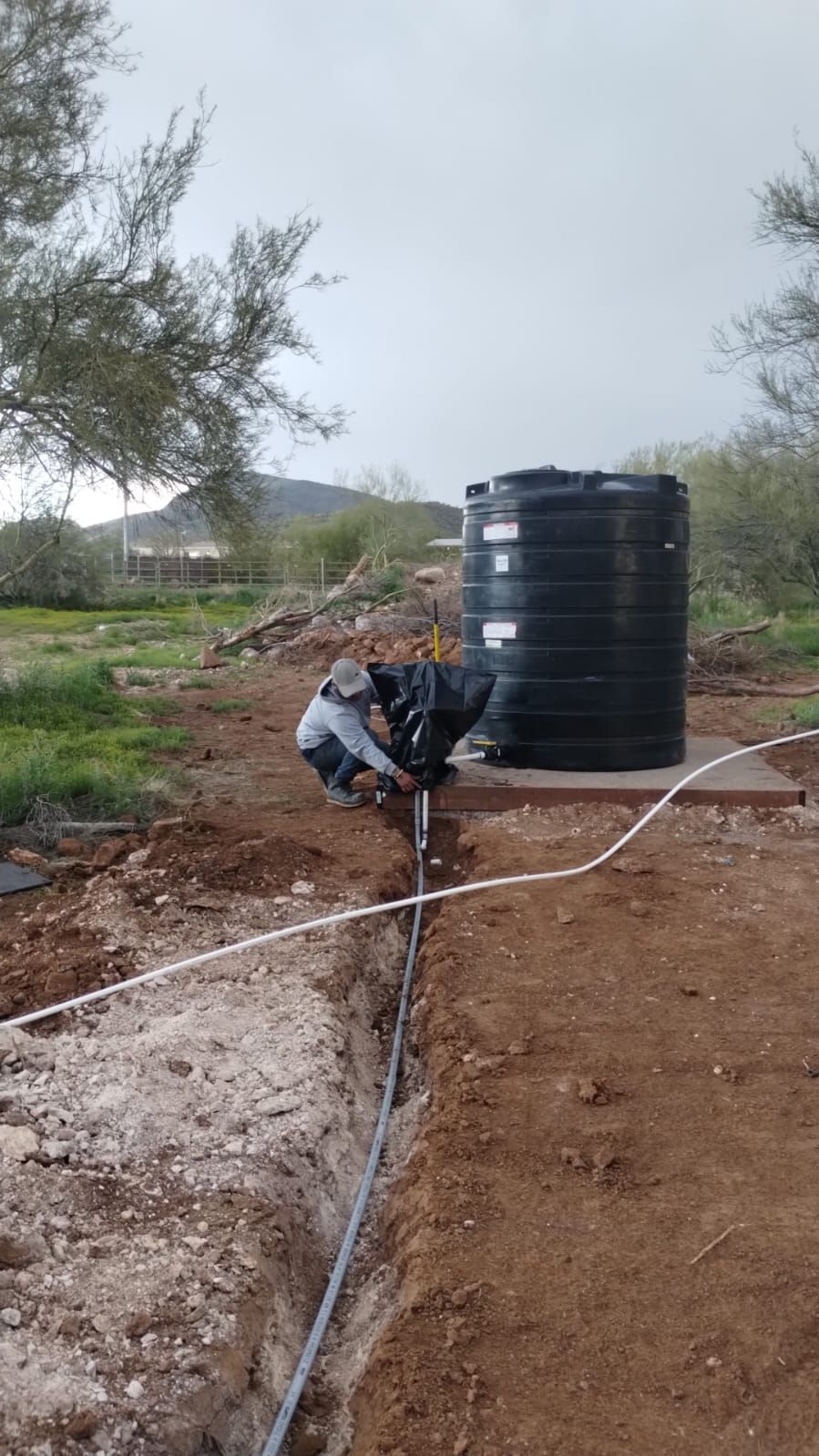Project in New River by Mobile Home Installations