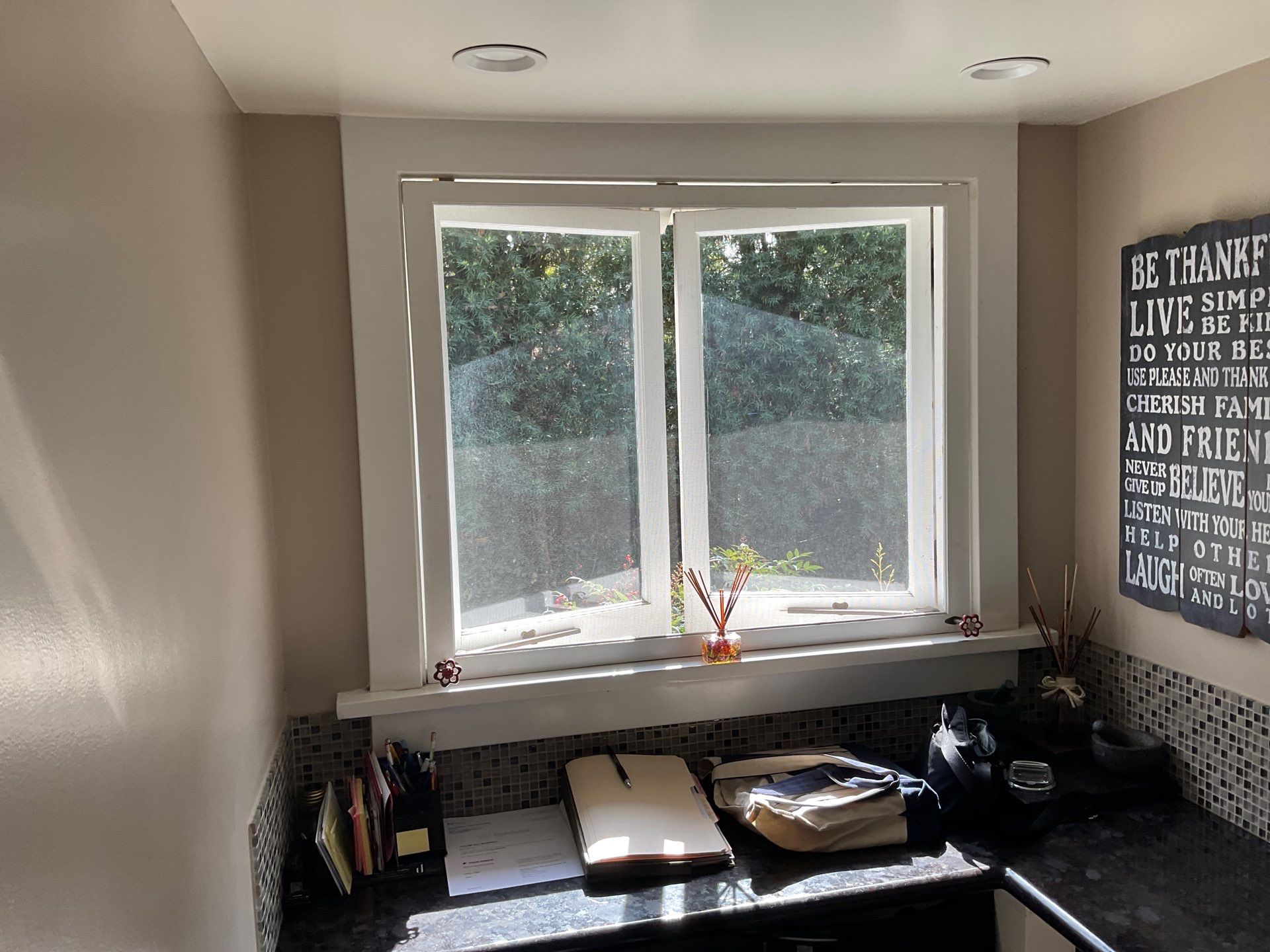 Window Installation using Milgard Ultra series, Fiberglass windows with SDL grids by American Window Company