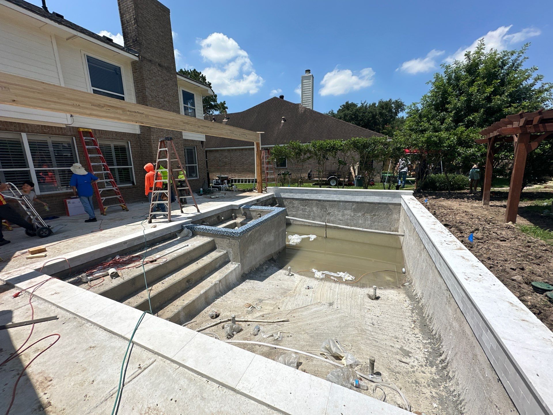 Patio Cover in Cinco Ranch by SophAlx LLC