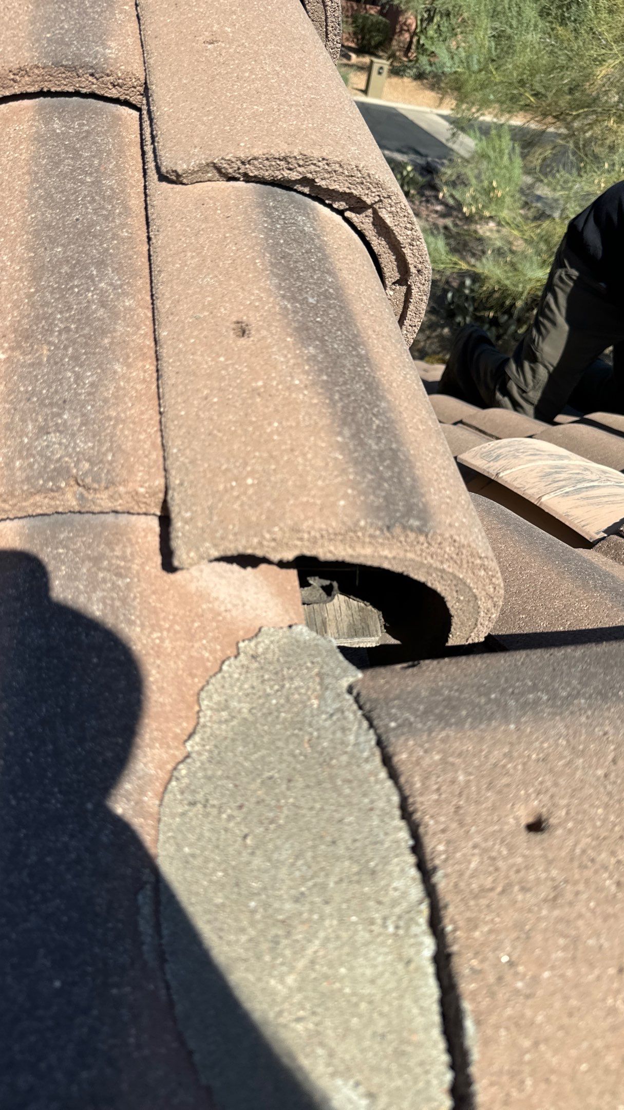 Residential Roofing Installation using Clay Tile by Weather-Tite Exteriors LLC