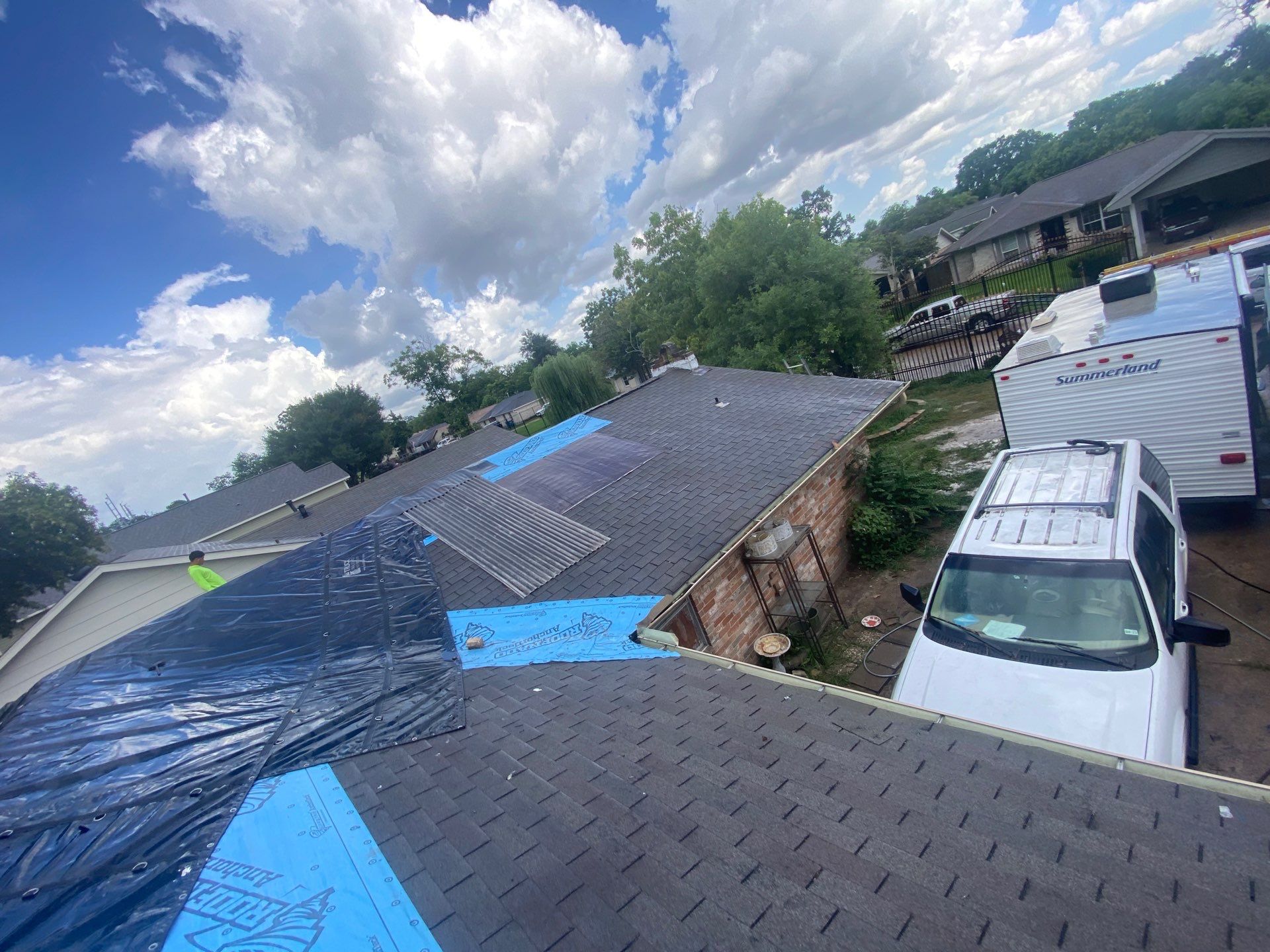 Residential Roofing Repair using Owen's Corning Duration (Lifetime) Shingles by Roof Repair Company