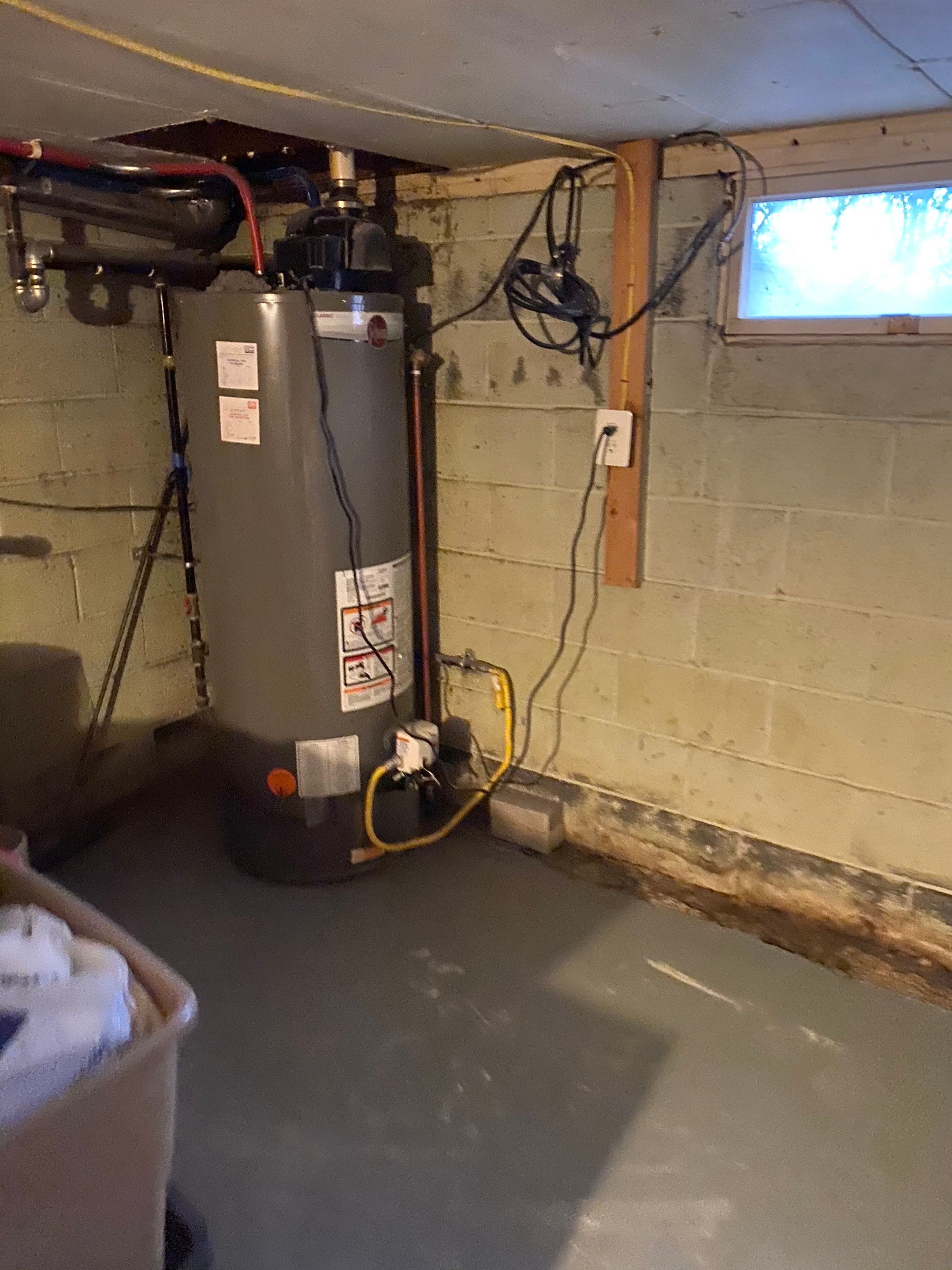 Interior French Drain Job in Cranford, NJ by Pure Service Pro, LLC 