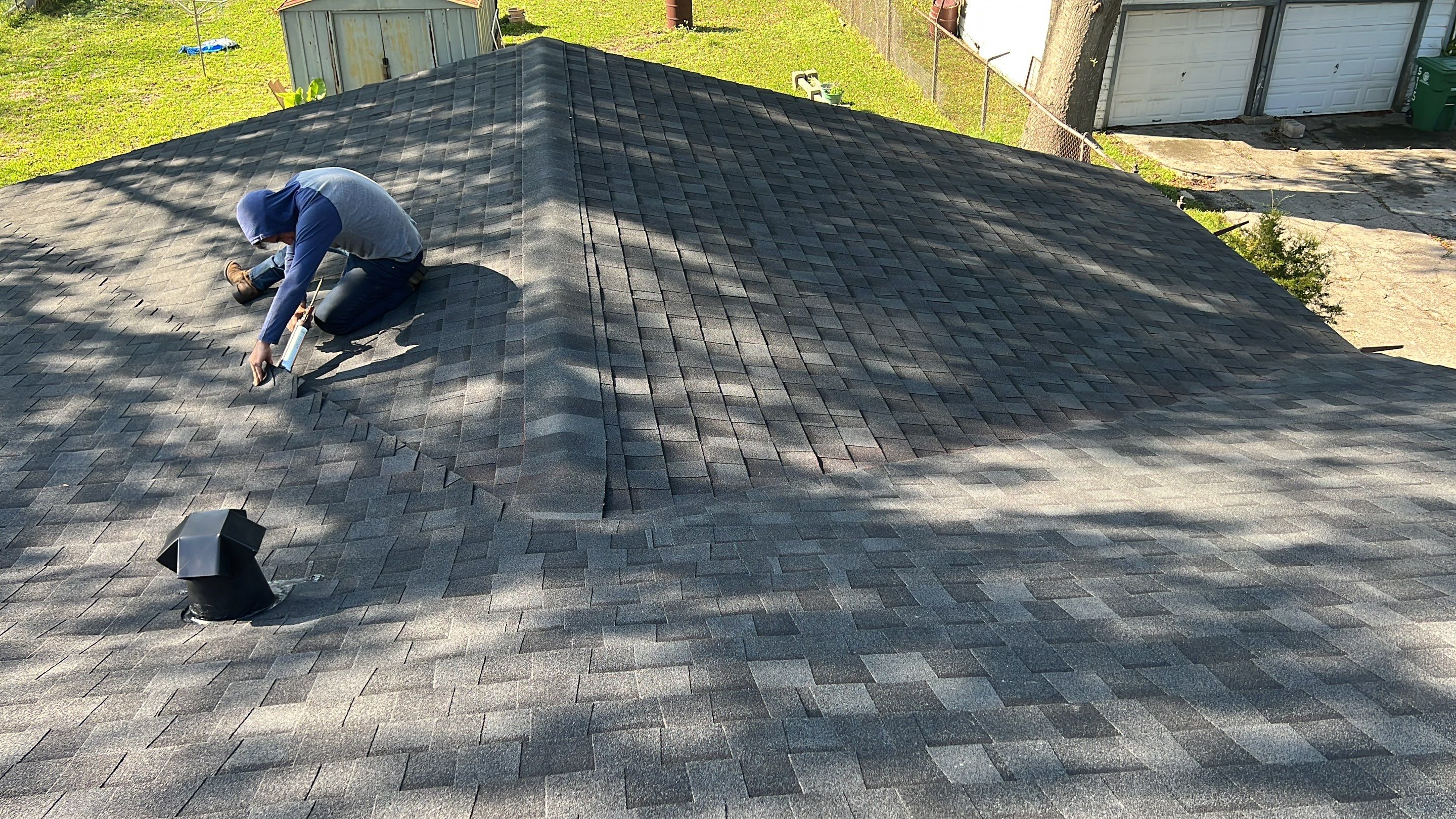 Storm-Worn Roof Replaced — Northeast Houston, TX by PL Roofing & SB Roofing, LLC.