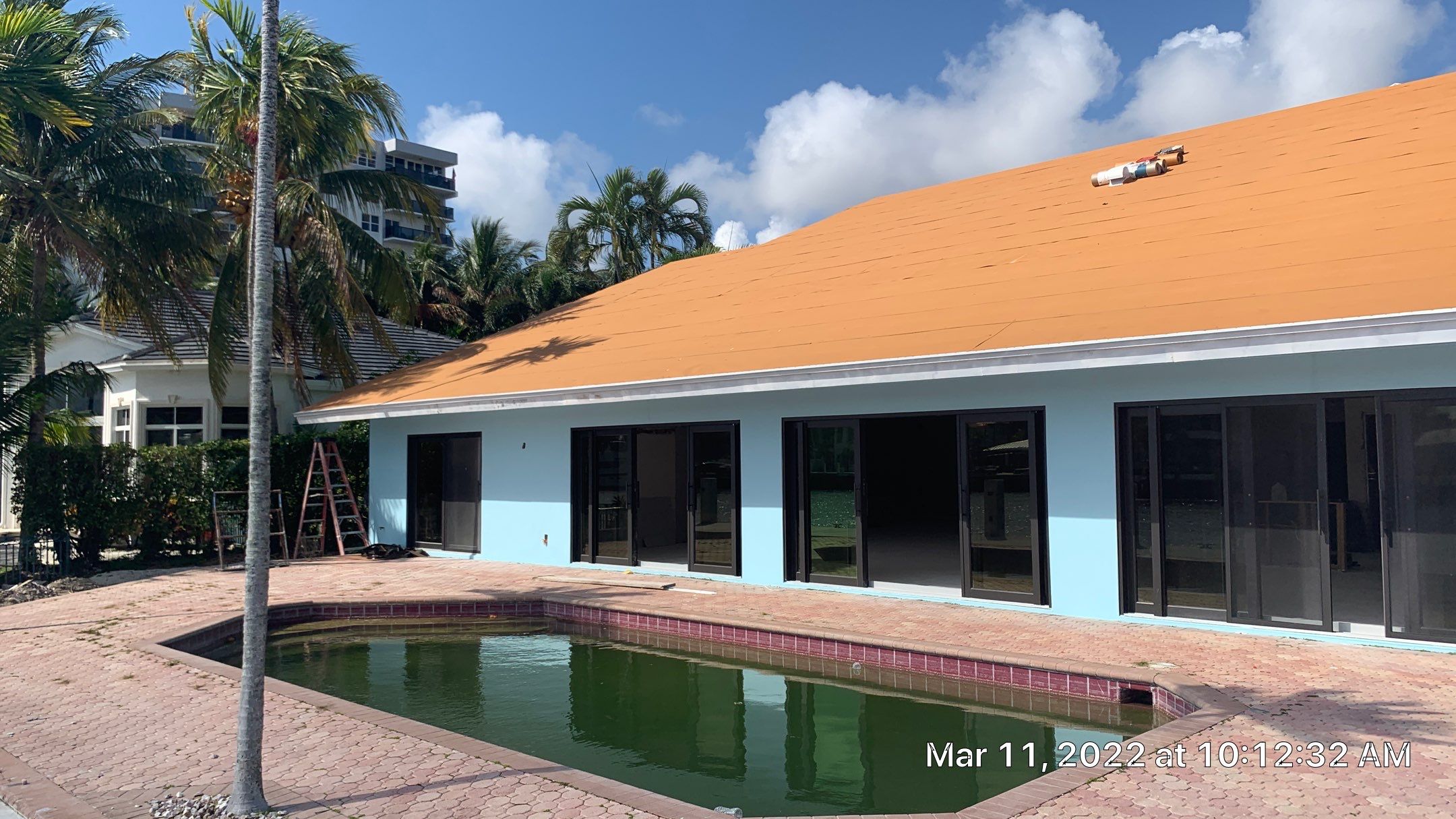 Residential Roofing Installation using 1" Nail strip metal roof by BLUES BROTHERS ROOFING