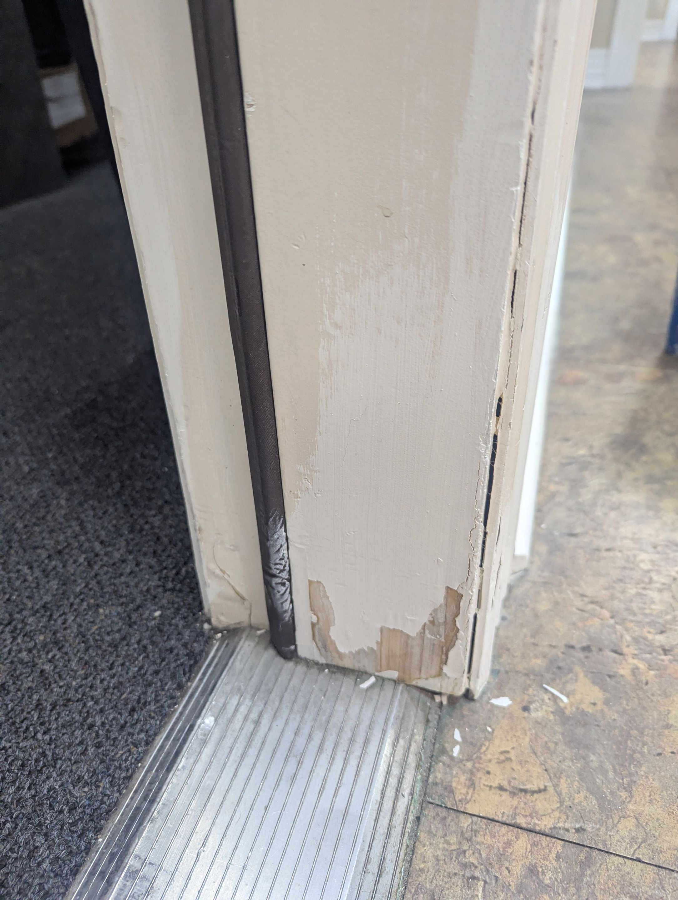 Commercial Interior Painting at KYKX 105.7 in Longview, TX by Quality Coats Painting