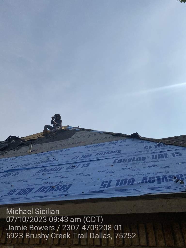 Project in Dallas by Zeus Exteriors
