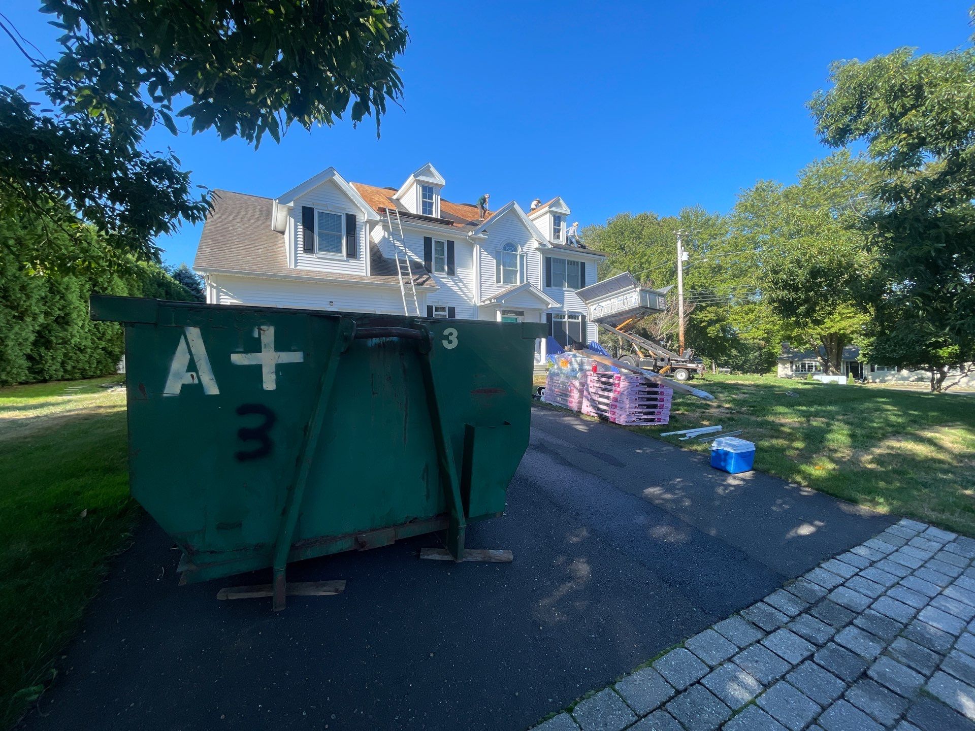 Residential Roofing Installation using Owens Corning TruDefinition Duration AR - Driftwood by A Plus Exterior