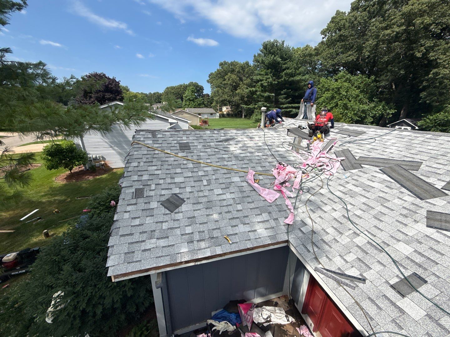 Roof Replacement using Owens Corning Tru Definitions by 180 Contractors