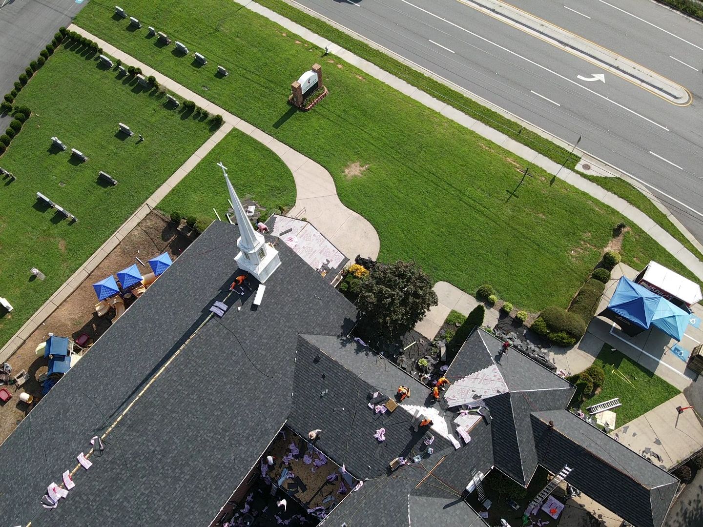 Bethelview Baptist by Inspector Roofing and Restoration