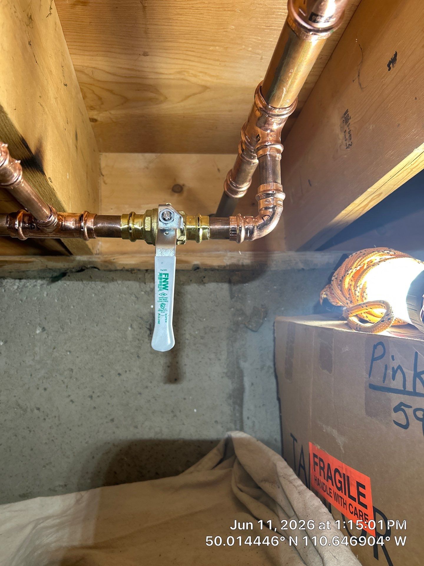 Water Heater Replacement and Plumbing Valve Upgrades in Medicine Hat by Septic Medic Inc.