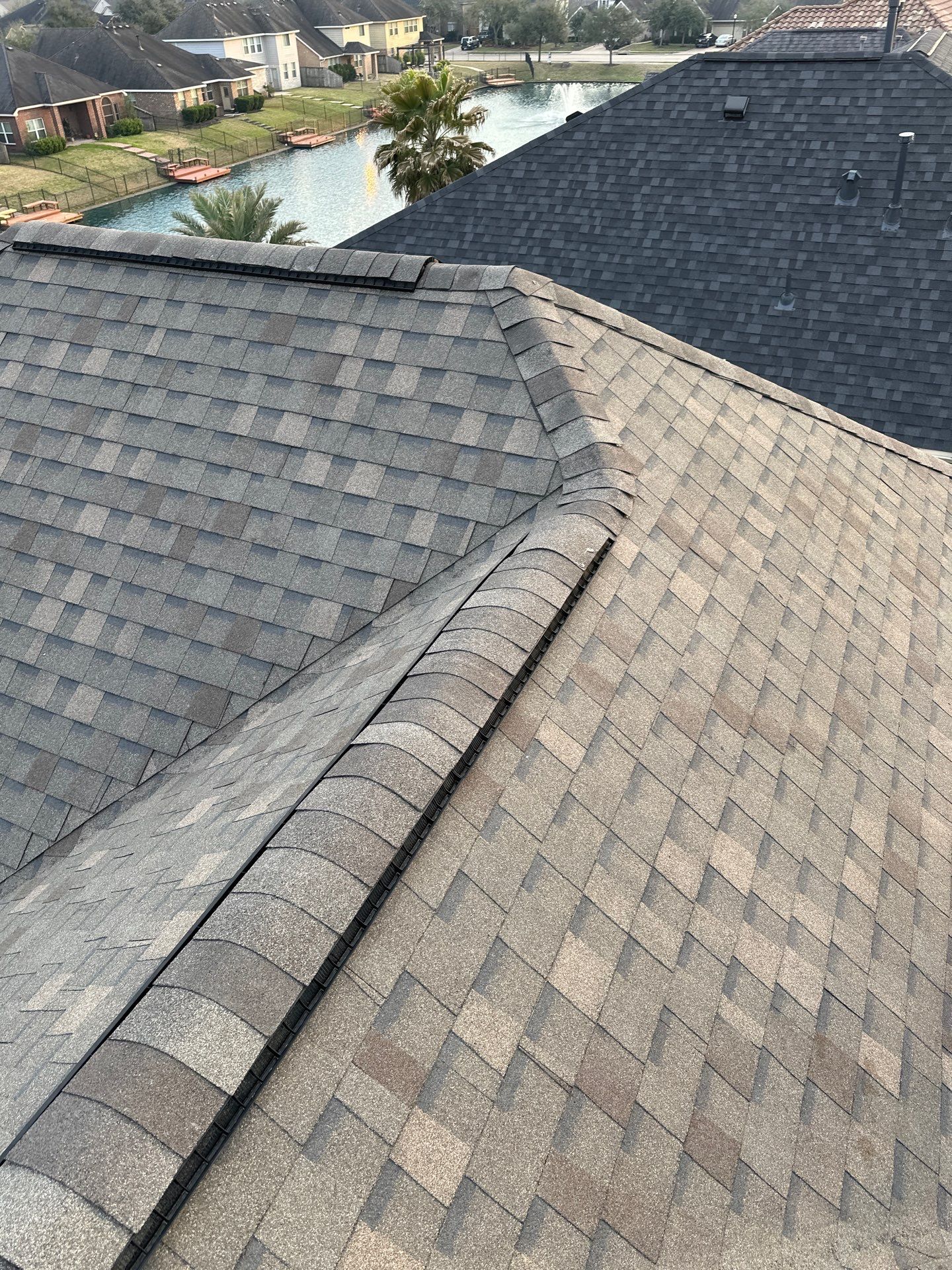 Residential Roofing Installation using Atlas Prolam by Motion Roofing