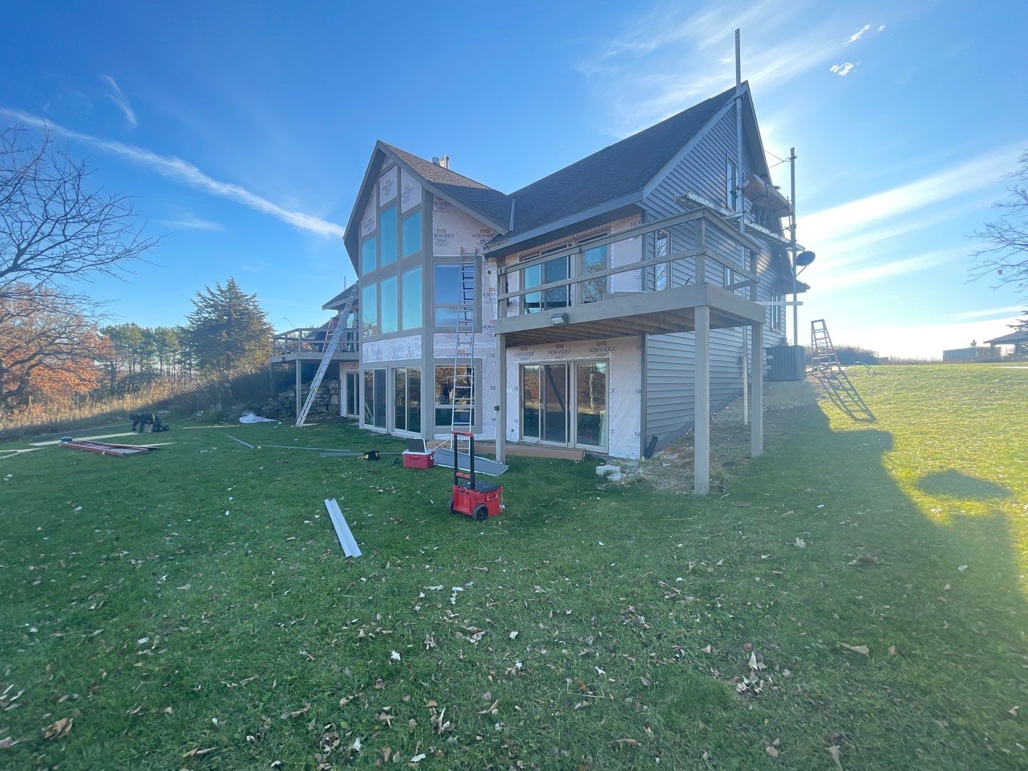 Siding Installation using Norandex Polar Wall Plus Siding, Window Wraps by Total Exteriors