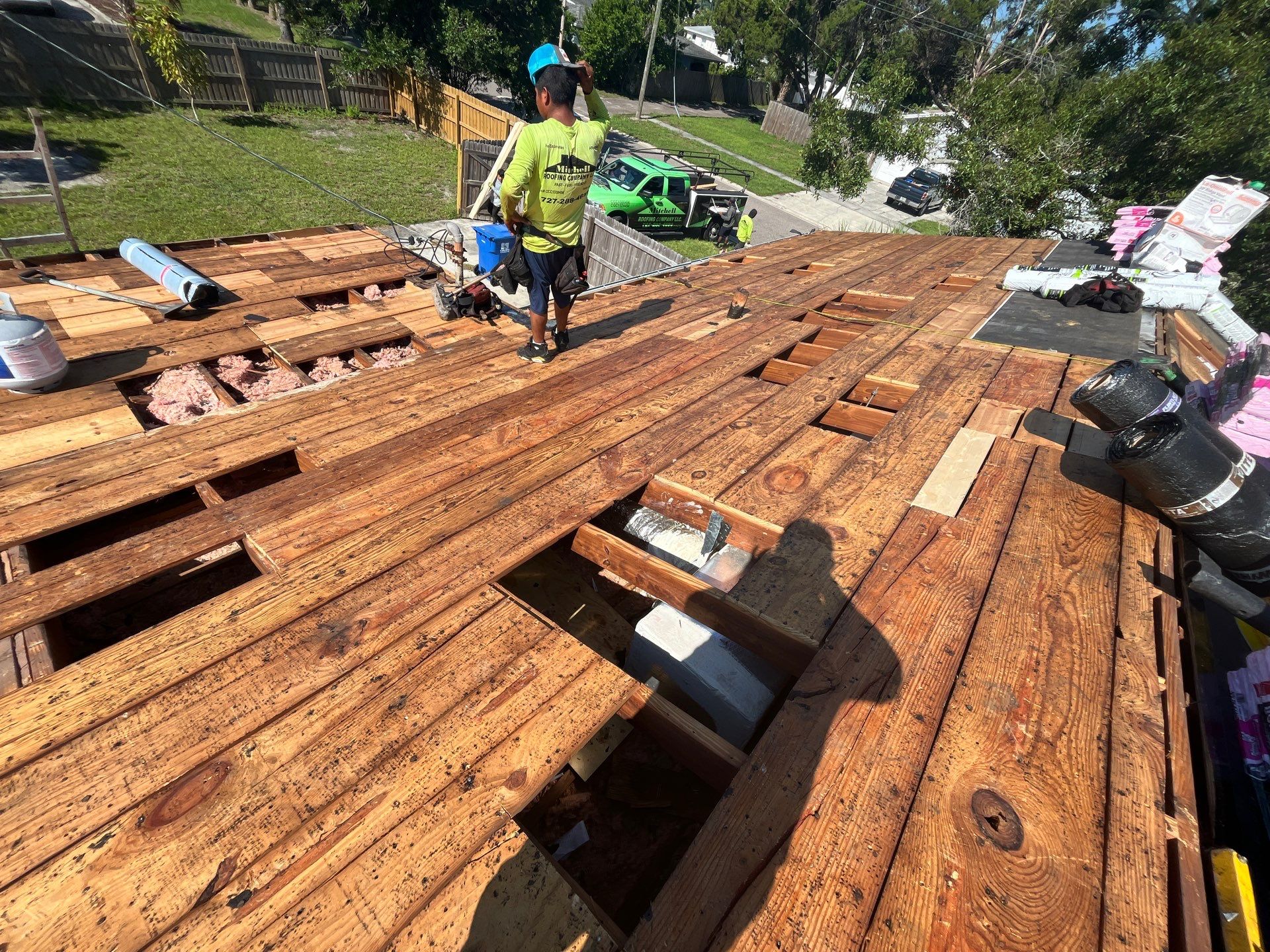 Project in St. Petersburg 33713 by Mitchell Roofing Company LLC 