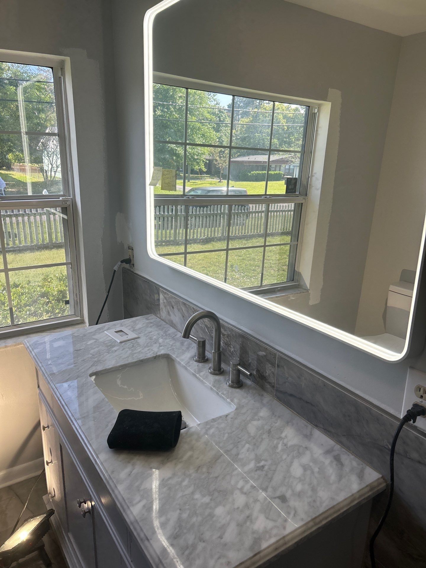 Luxury Bathroom Makeover: Walk-in Shower & Saloon Doors Renovation by urban green energy llc