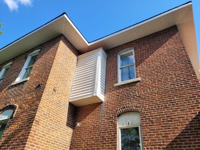 Soffit/fascia/gutter replacement by Nitro Roofing and Construction