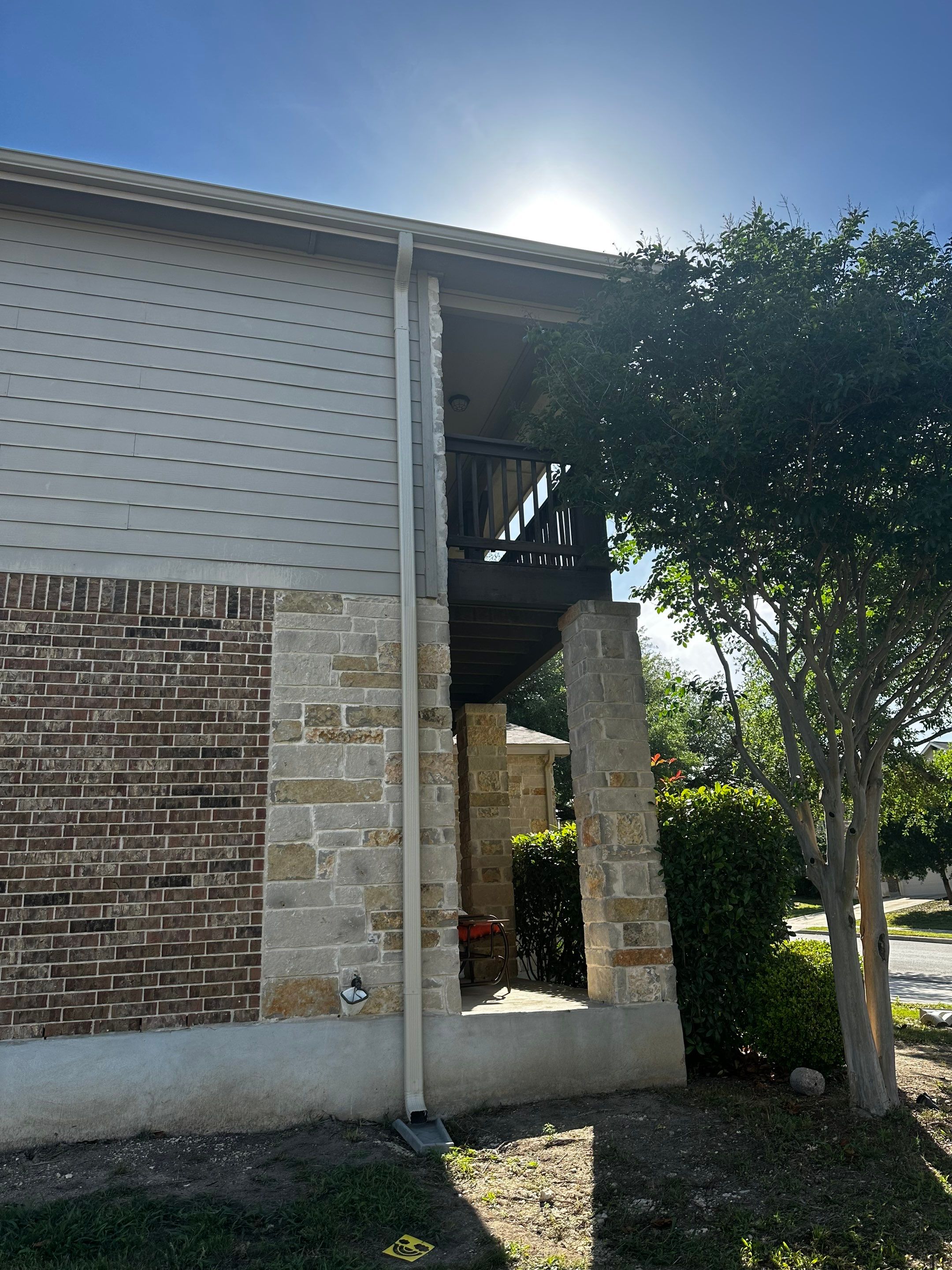 Teak Roof Replacement & Gutter Installation | San Antonio, TX by Ayan Roofing