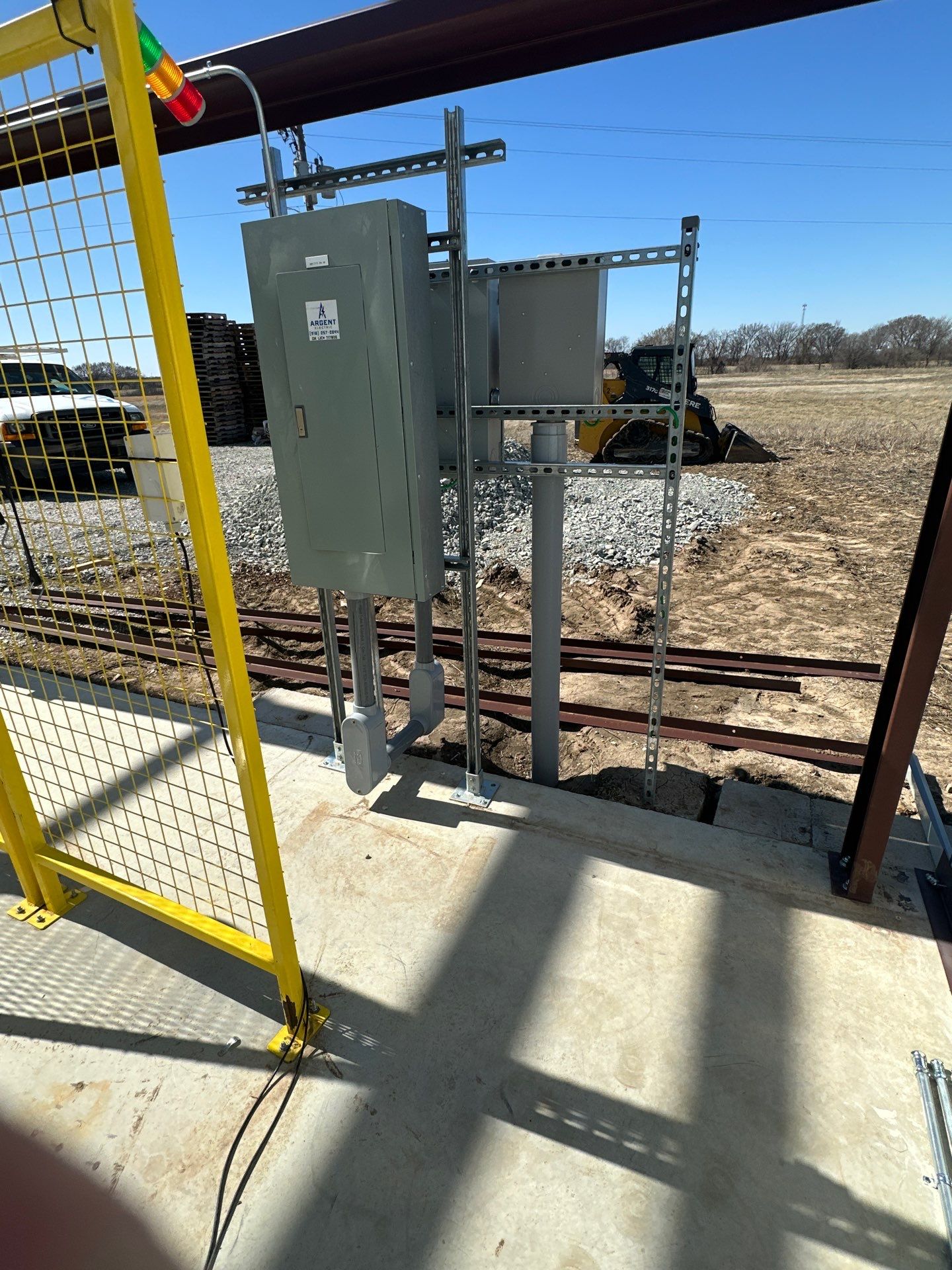 Industrial Mulch Processing Facility by Argent Electric LLC