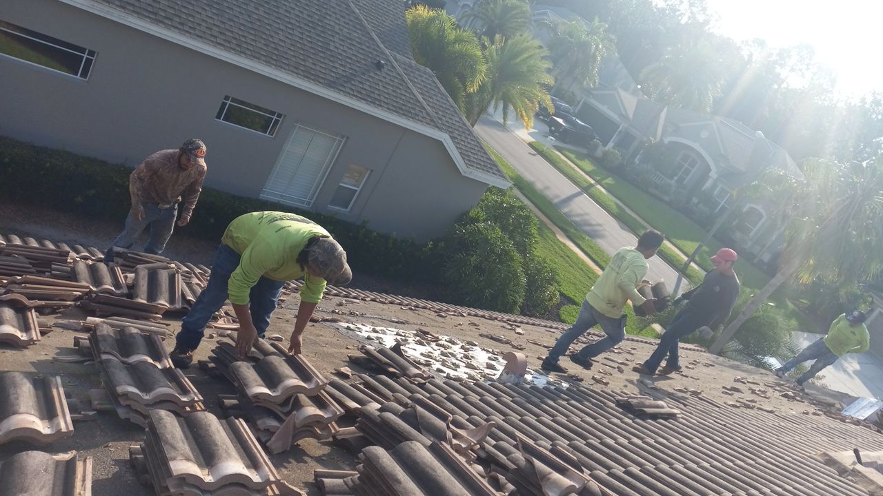Project in Palm Harbor 34685 by Mitchell Roofing Company LLC 