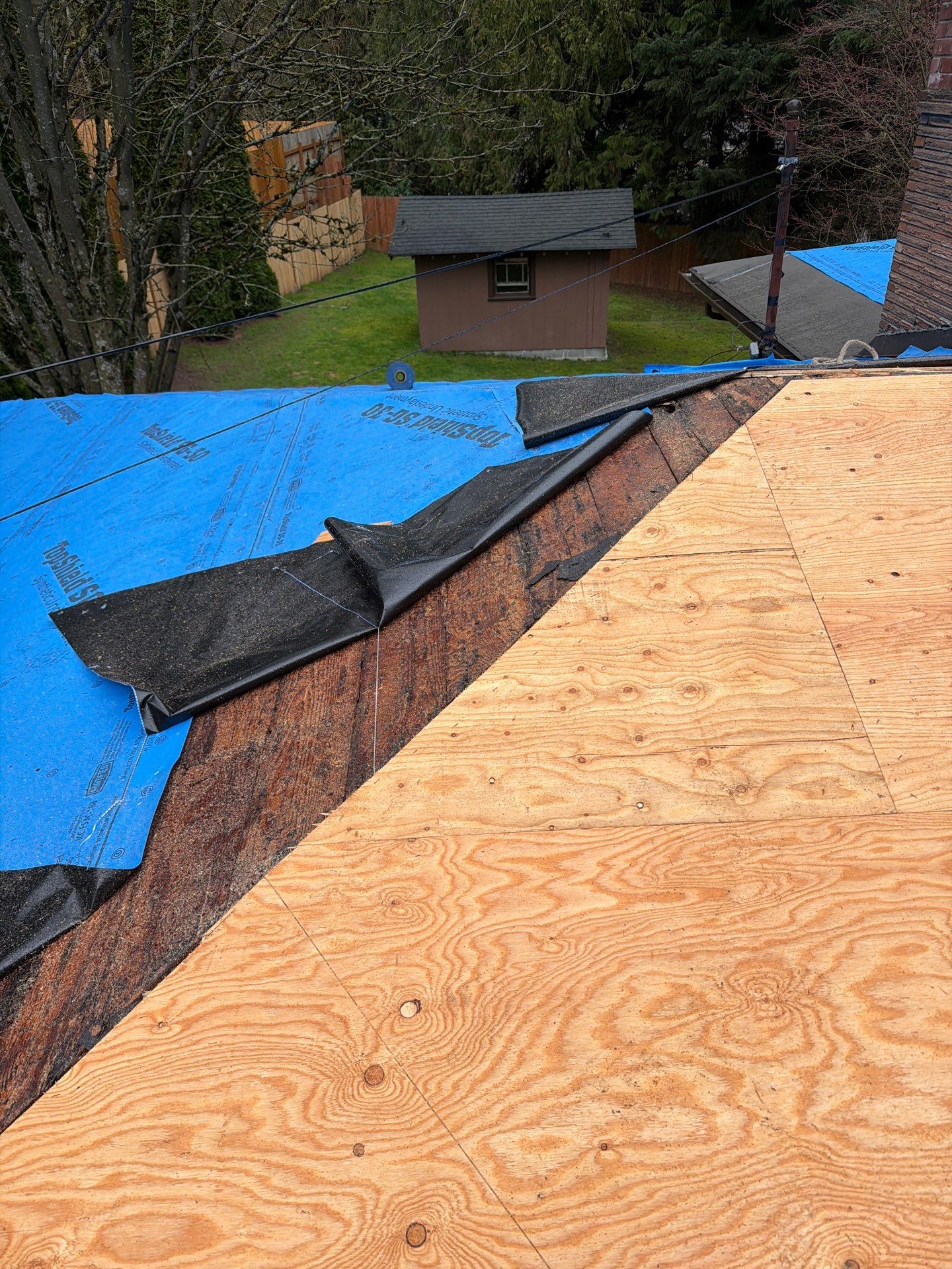 Residential Roofing Installation using GAF UHDZ Shingles by Roofing Formula LLC