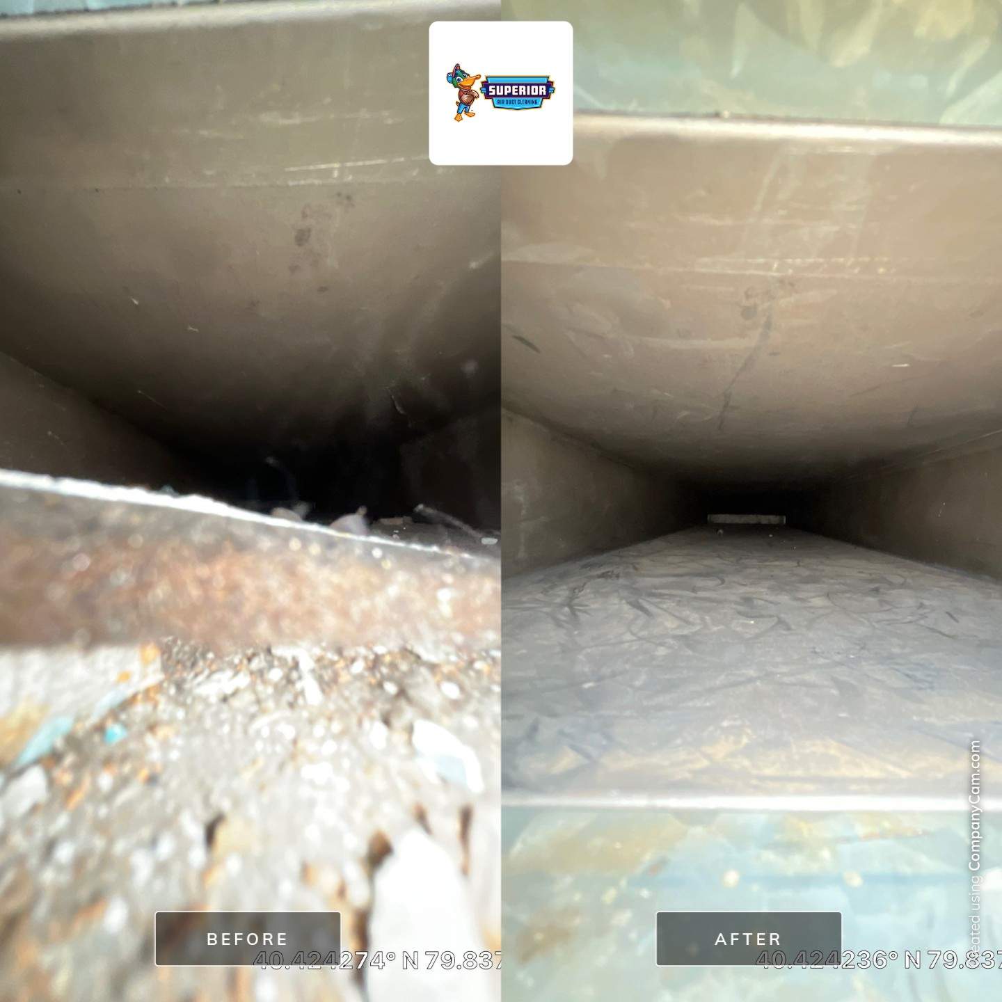 Air Duct Cleaning With a Vacuum Truck in Pittsburgh, PA by Superior Air Duct Cleaning