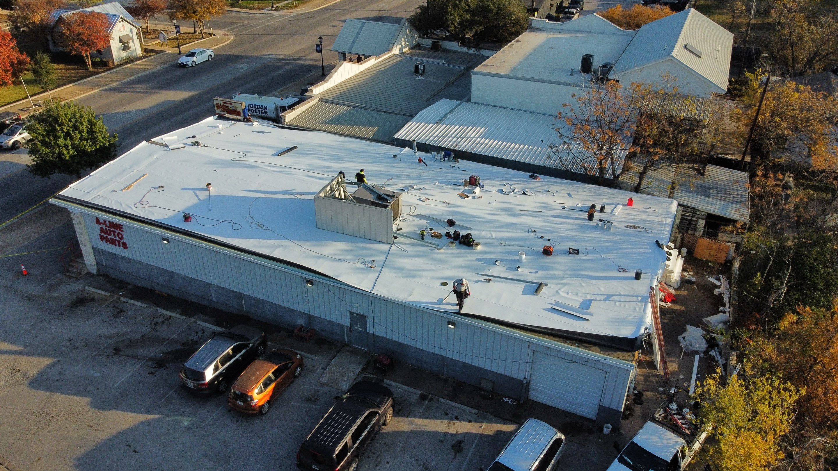 Project in Round Rock by Hartland Roofing & Construction