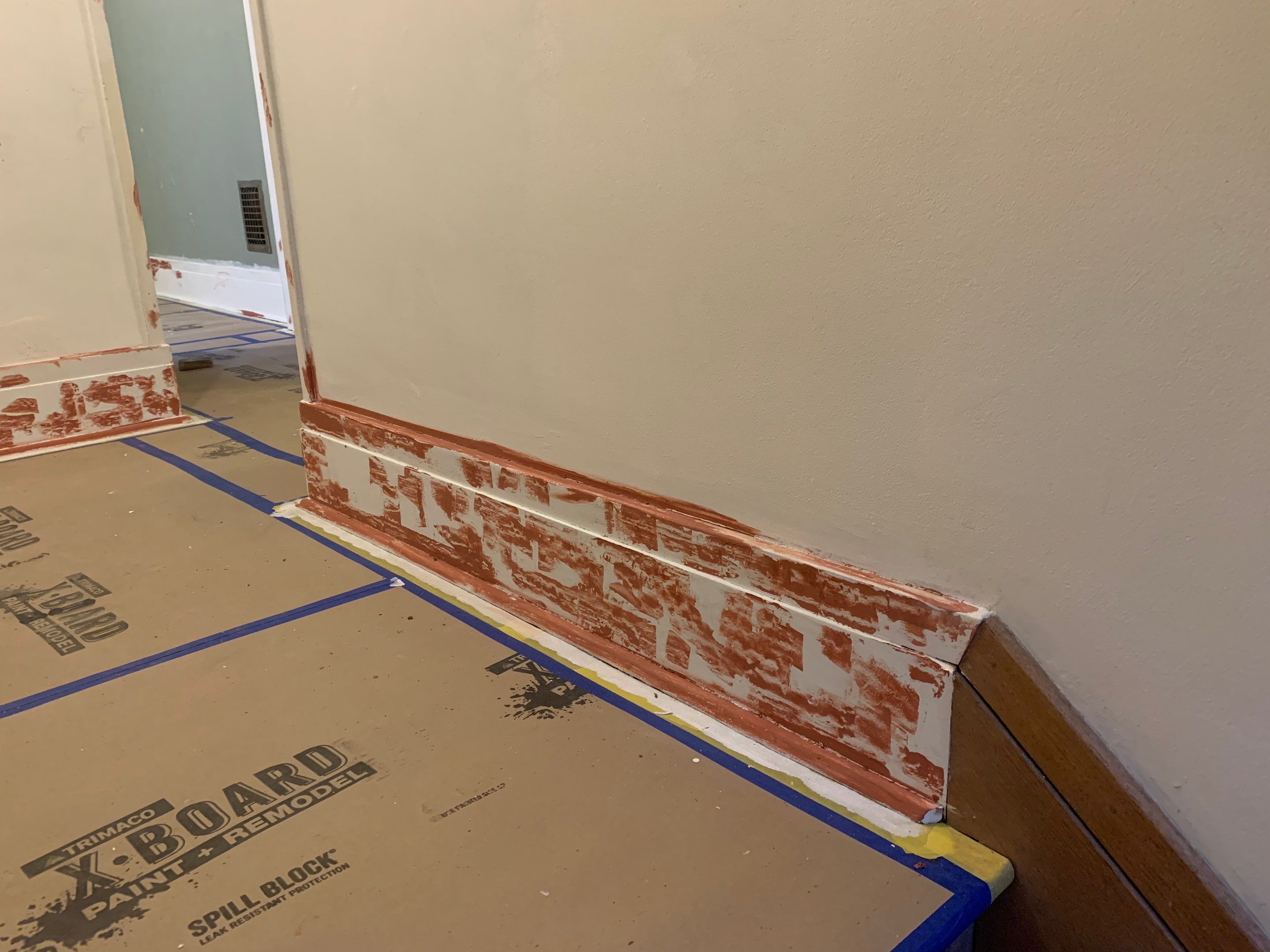 100 Year Old Trim Restoration by Empire Painting Services, LLC