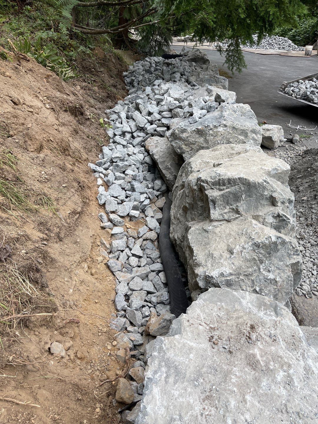 Jim | Rockery Wall, Landscaping, Road Repair & Sealcoating by Jireh Asphalt & Concrete Inc 