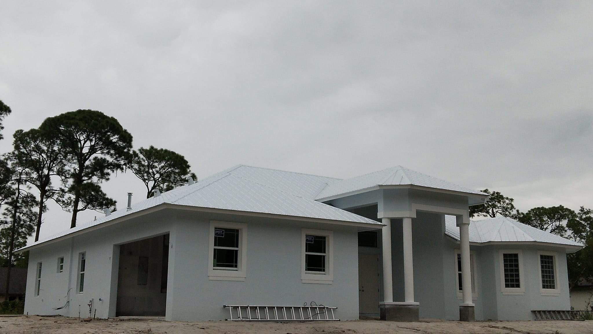 26ga 5V Crimp Mill Finish by Total Roofing System The Metal Roof Experts